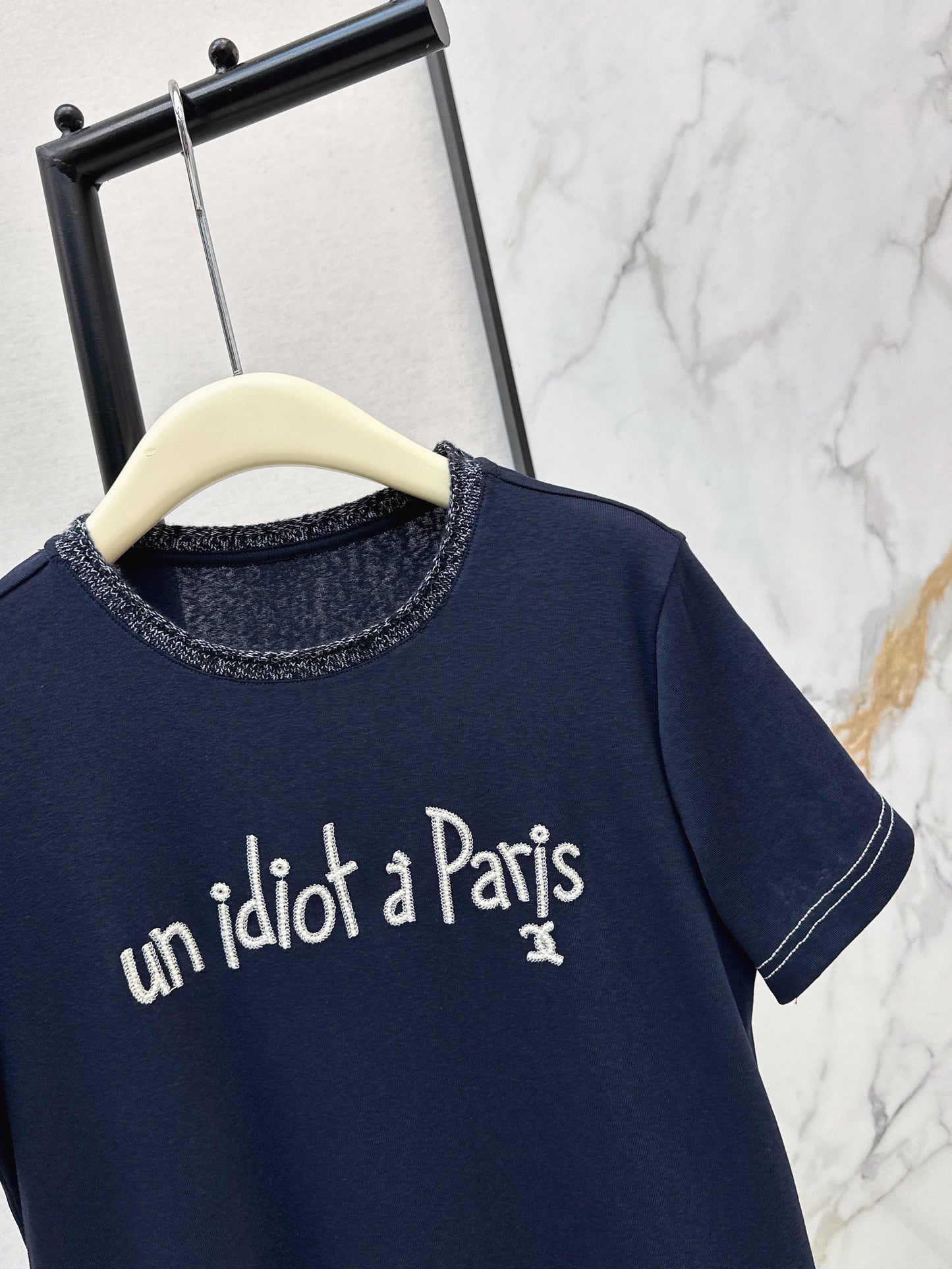 26SS NEUE bestickte T-Shirts
