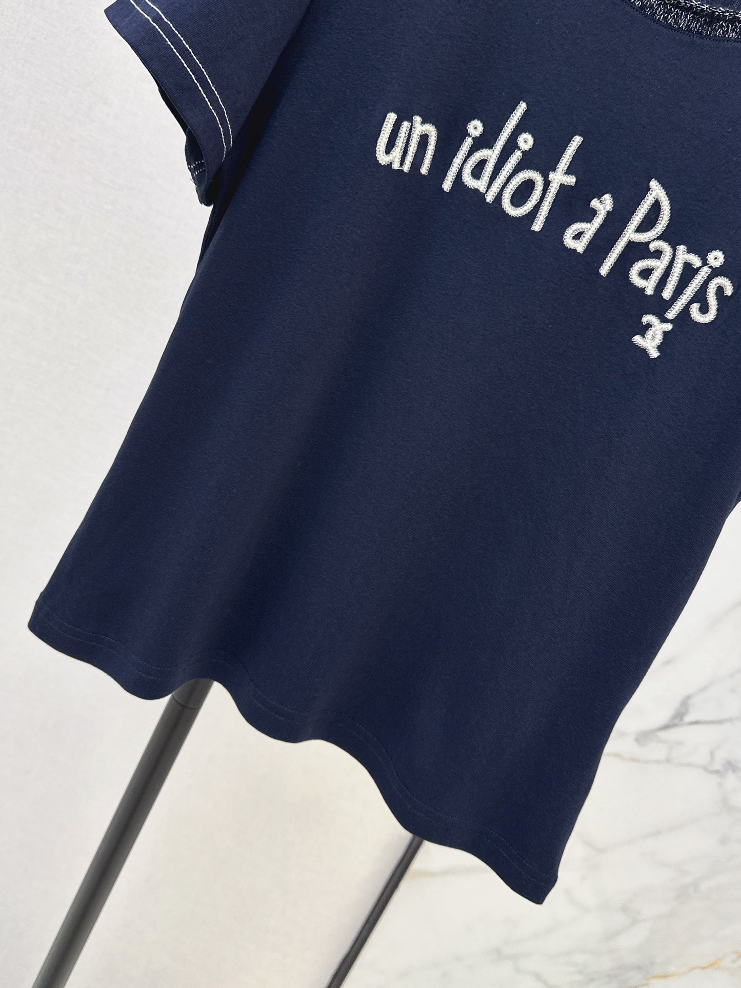 26SS NEUE bestickte T-Shirts