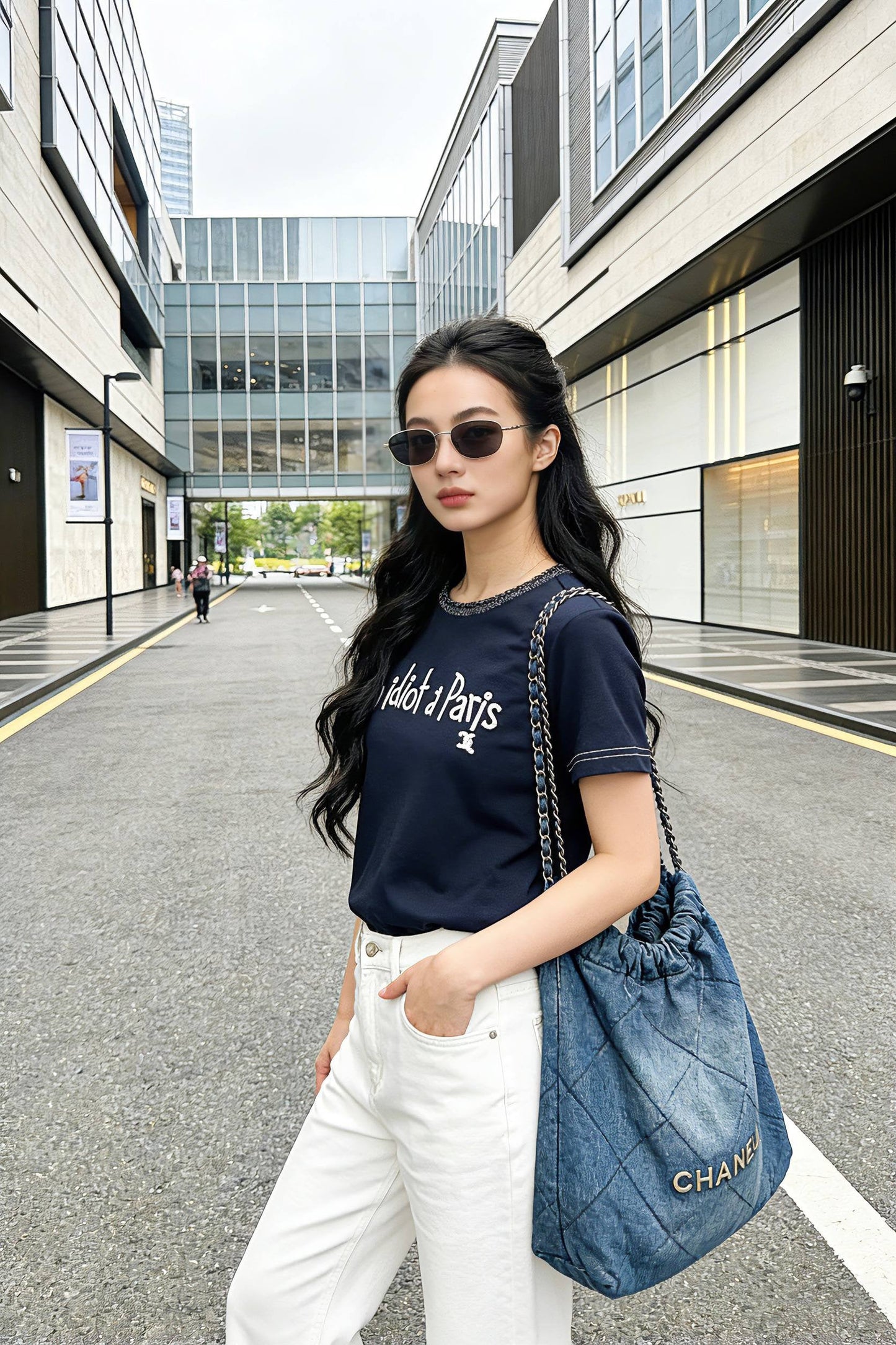 26SS NEUE bestickte T-Shirts