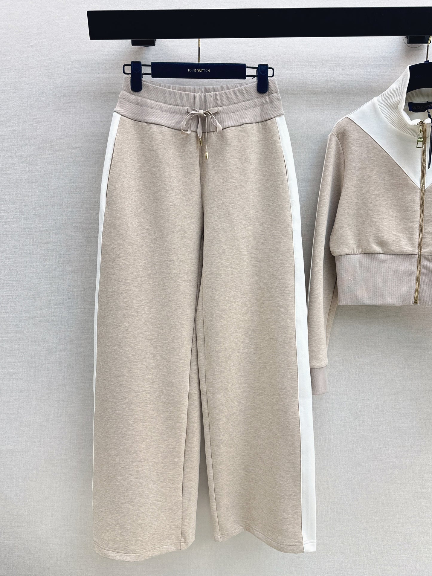 26SS NEW contract stand-collar jacket+straight pants sets