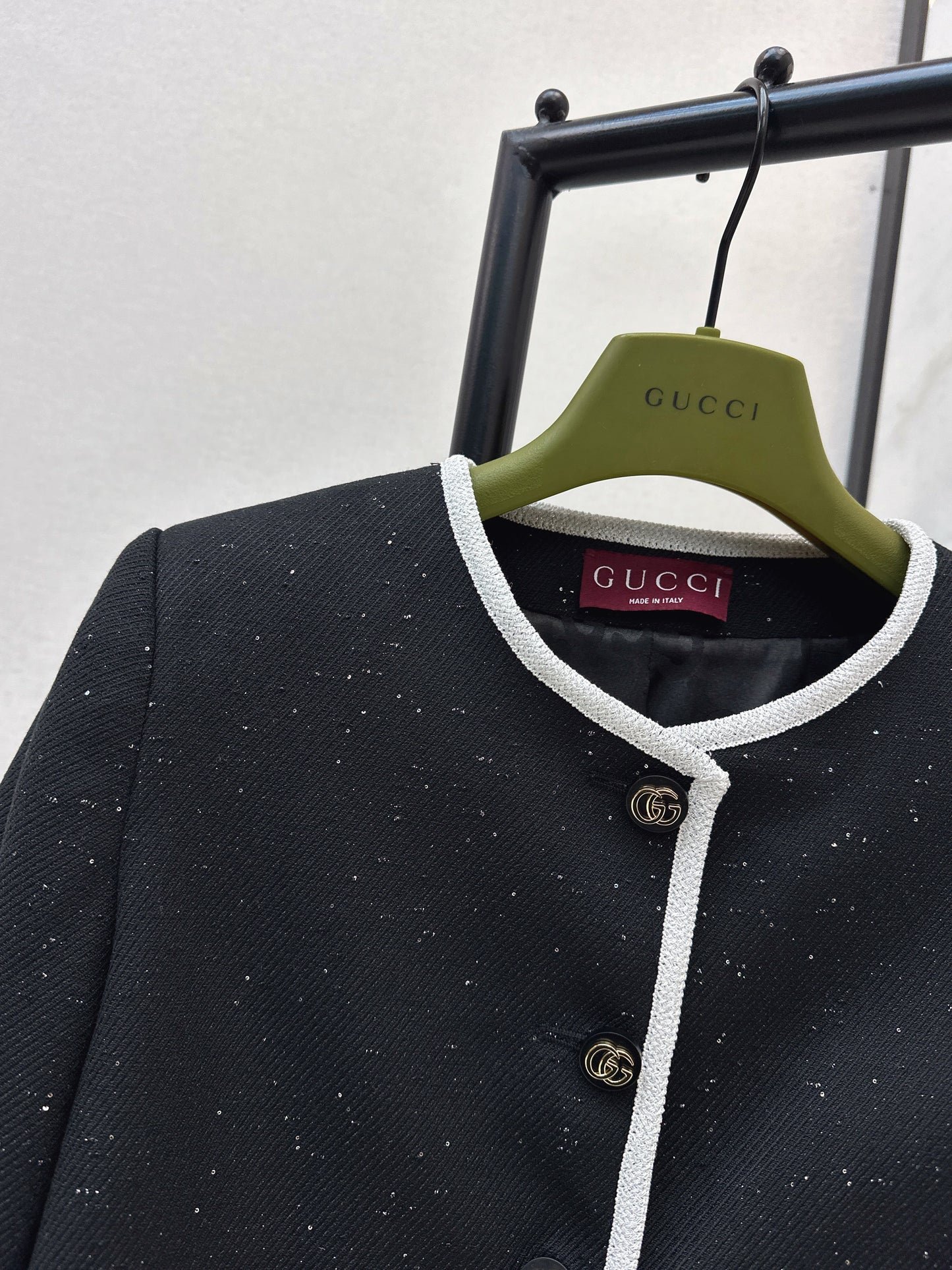 26SS NEW jacquard sequin jacket