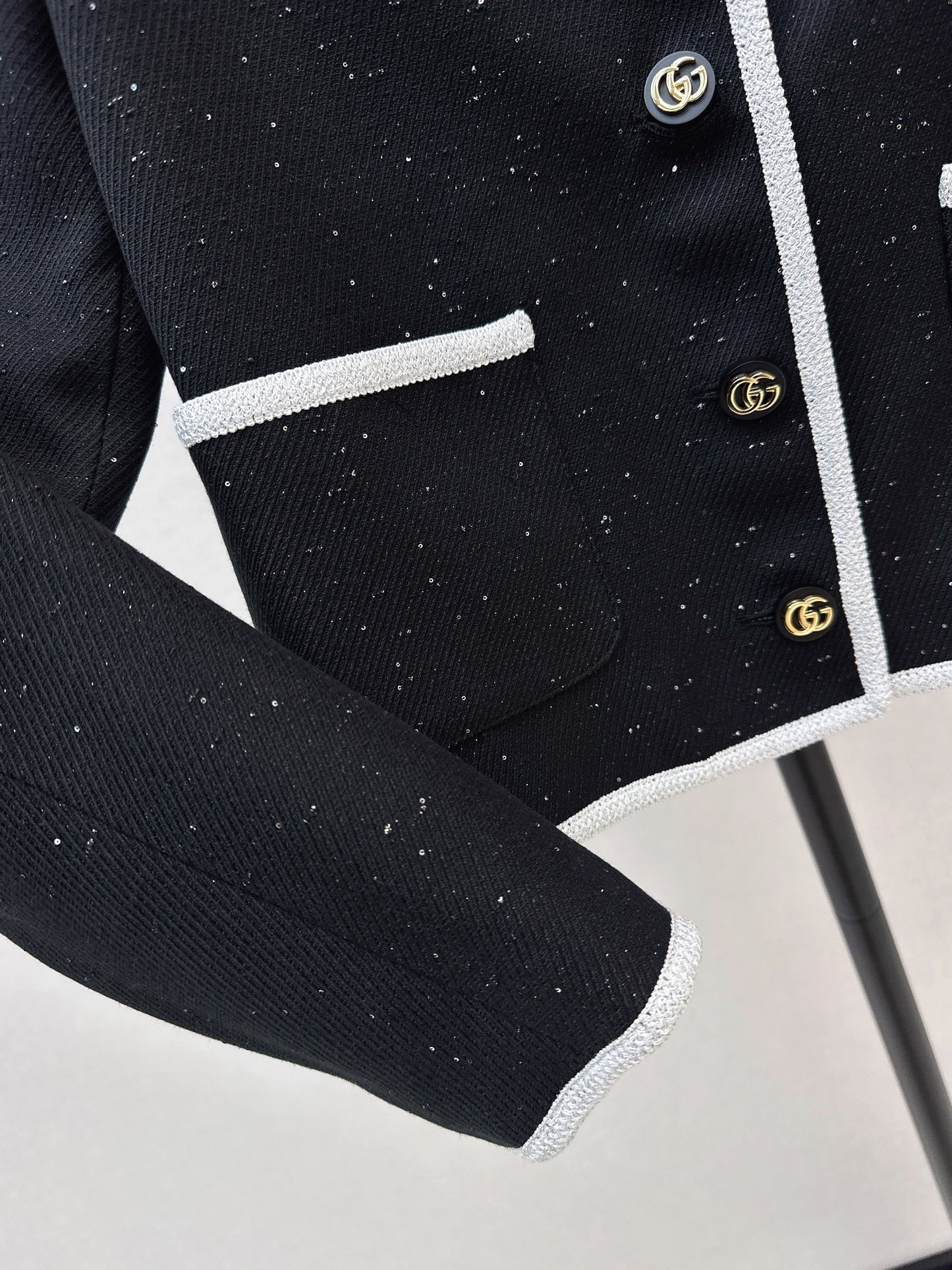 26SS NEW jacquard sequin jacket
