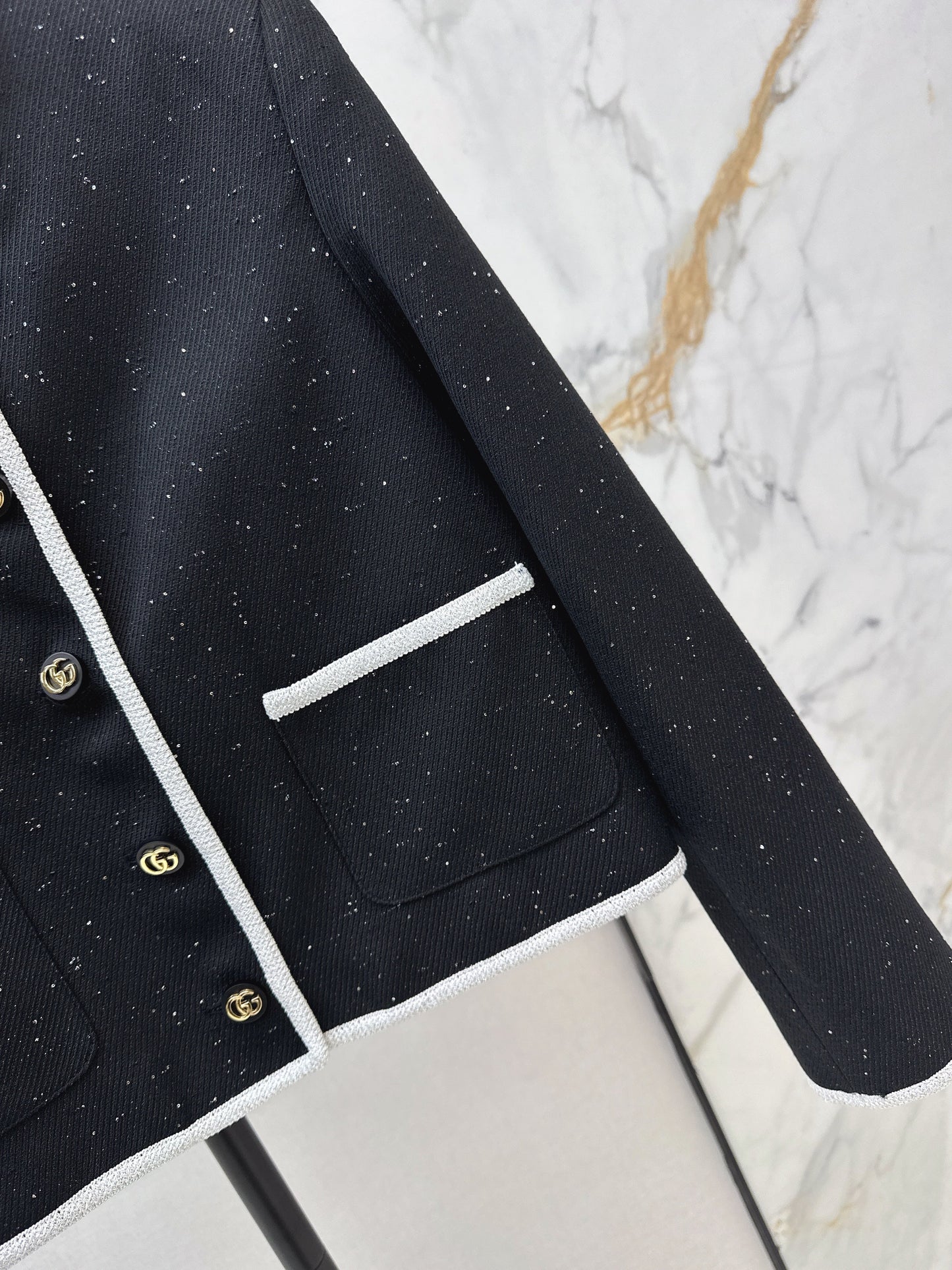 26SS NEW jacquard sequin jacket