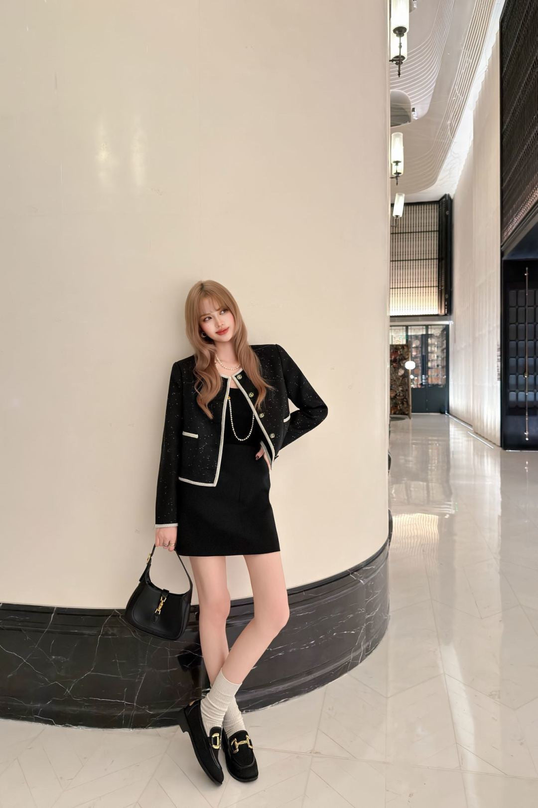 26SS NEW jacquard sequin jacket
