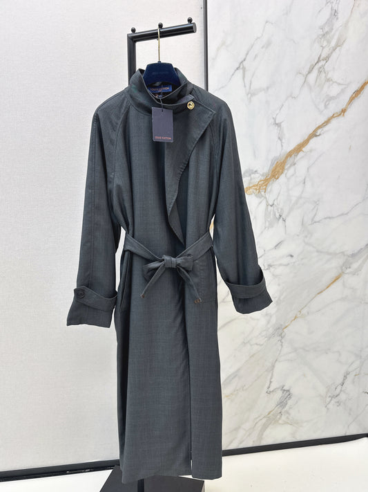 26SS NEW Handsome and fashionable long windbreaker jacket