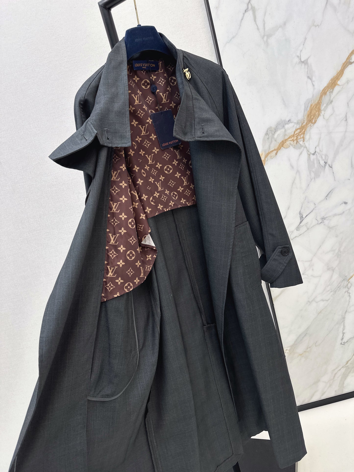 26SS NEW Handsome and fashionable long windbreaker jacket