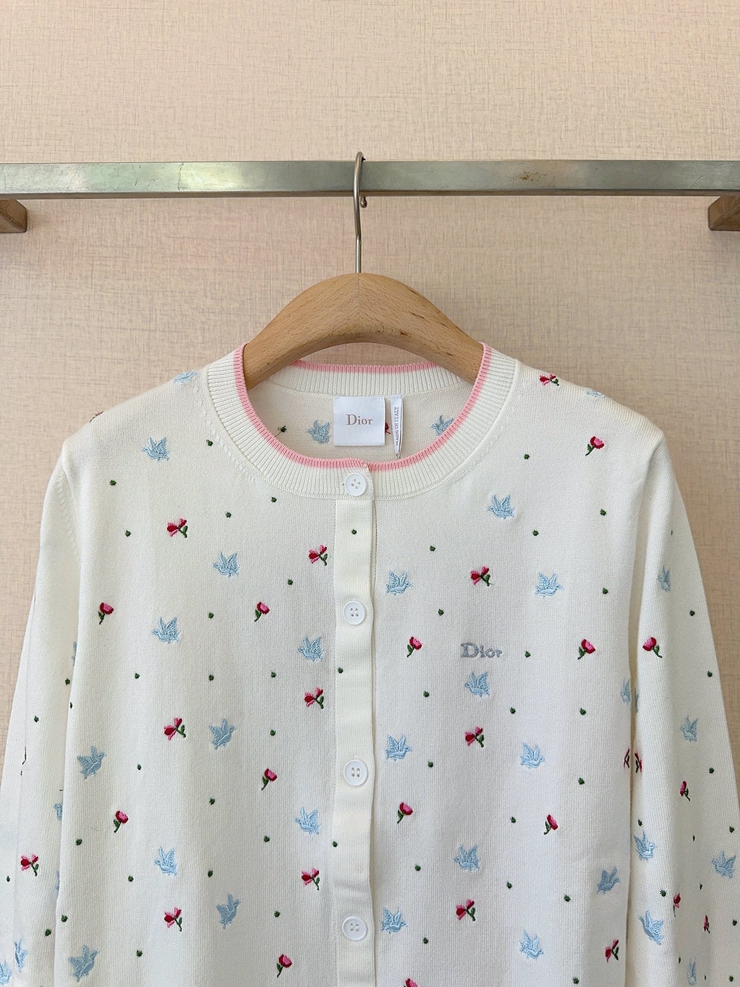 26SS NEW Meet the starry flower cluster knitted cardigan