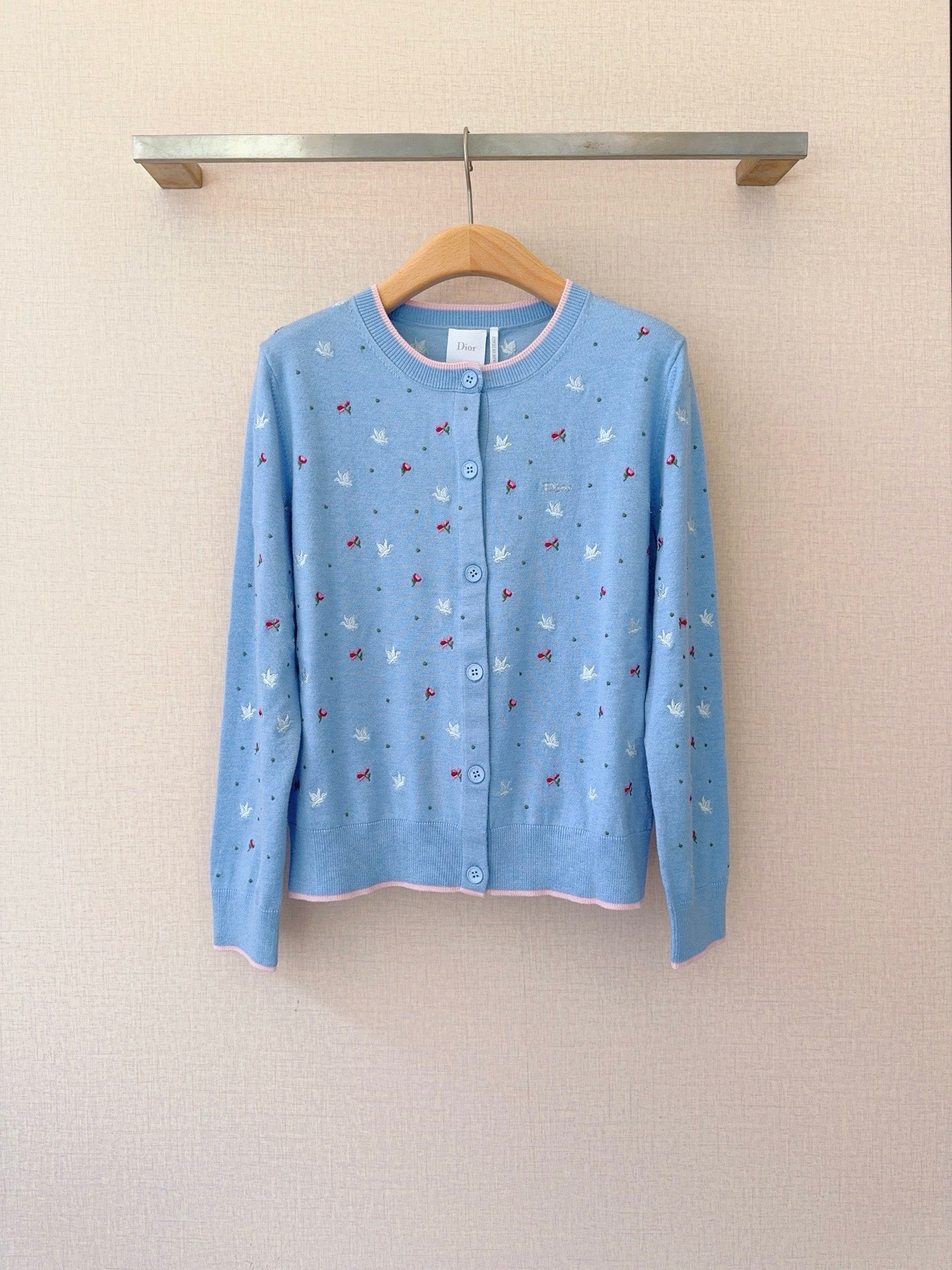 26SS NEW Meet the starry flower cluster knitted cardigan