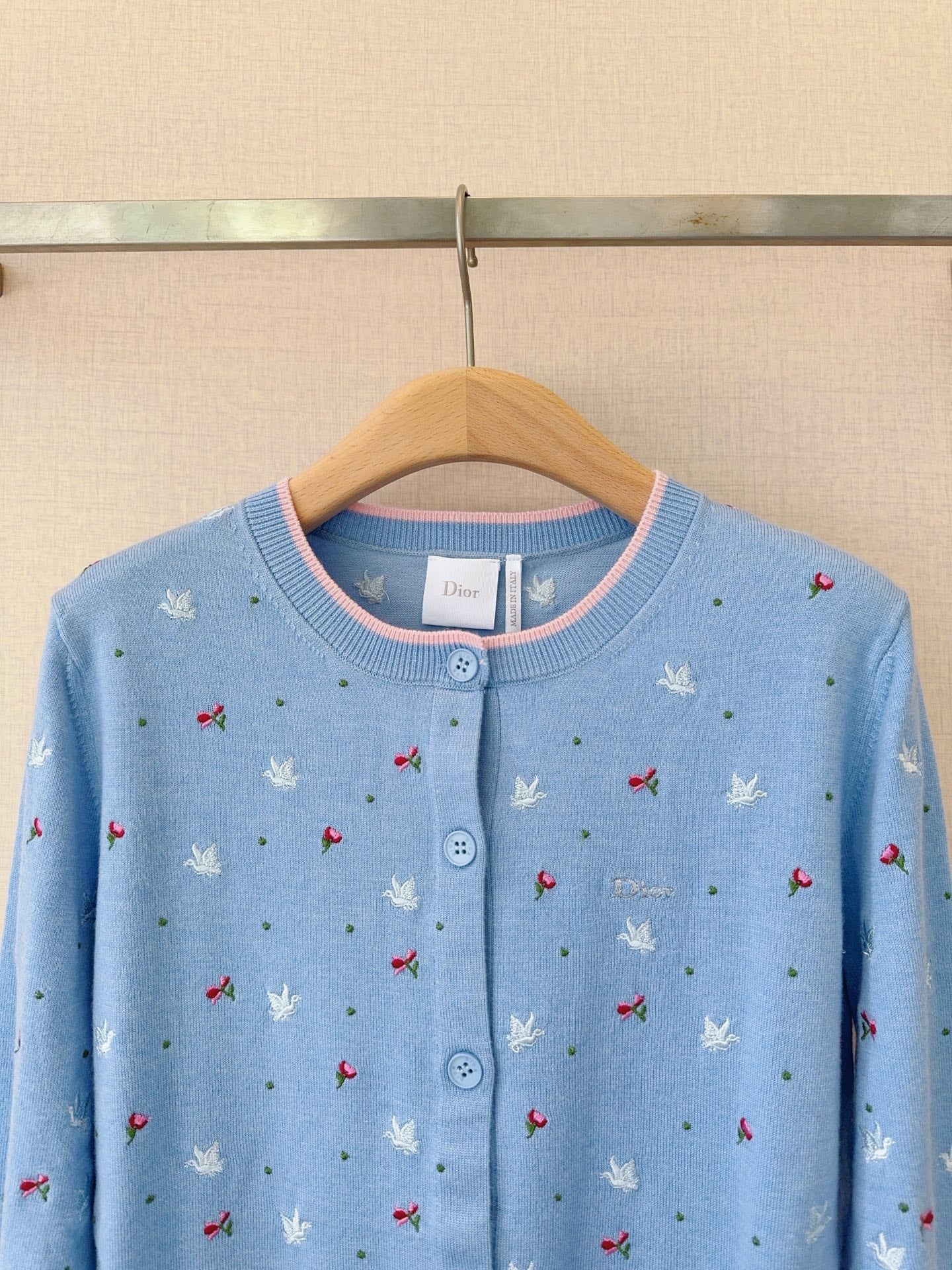 26SS NEW Meet the starry flower cluster knitted cardigan