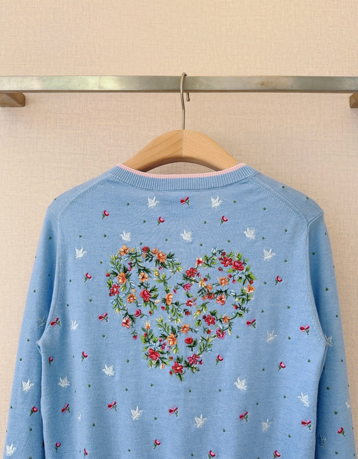 26SS NEW Meet the starry flower cluster knitted cardigan