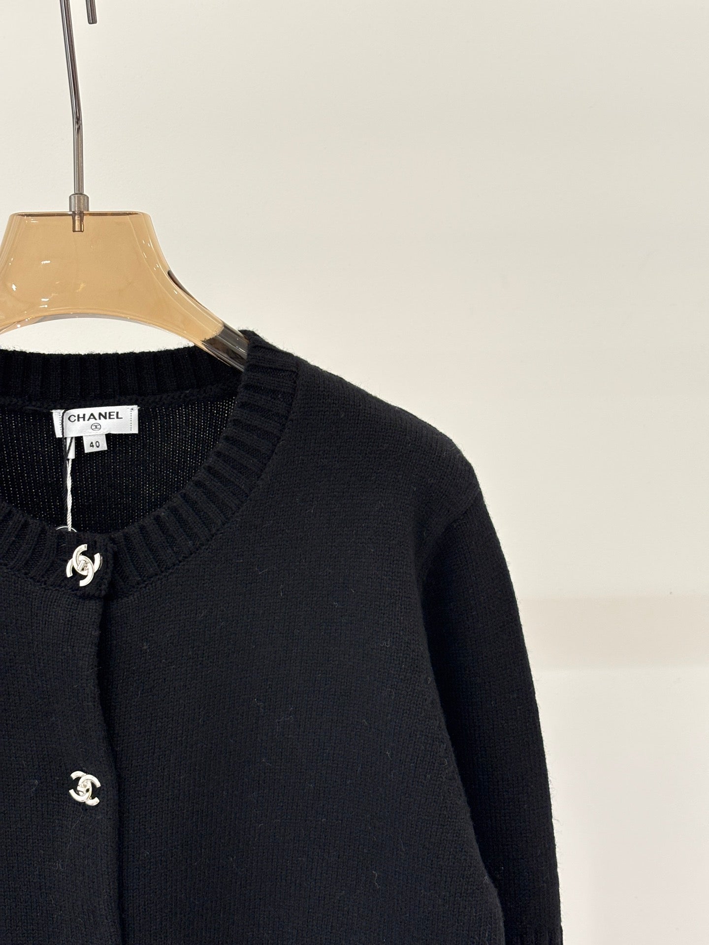 🔥HOT🔥26SS NEW popular round neck metal press button casual knitted cardigan