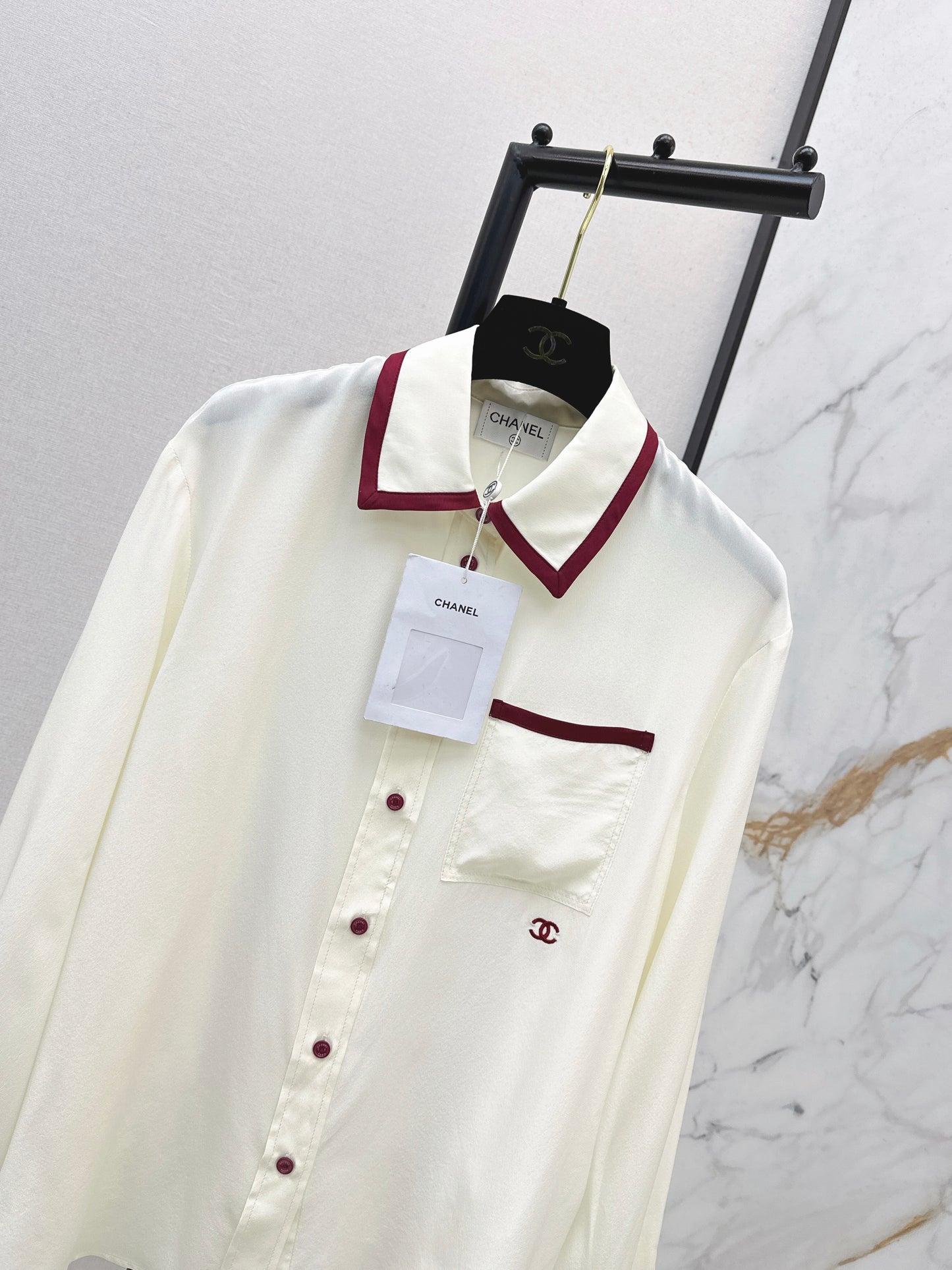 26SS NEUE Seidenhemden