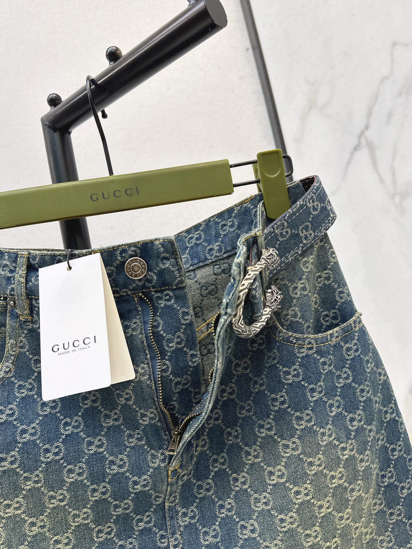 26SS NEW logo jacquard skirt