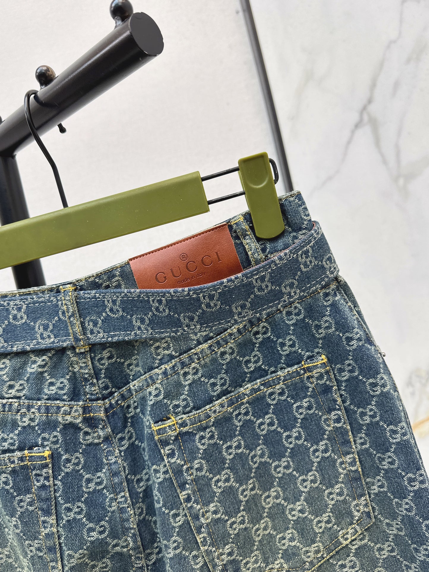 26SS NEW logo jacquard skirt