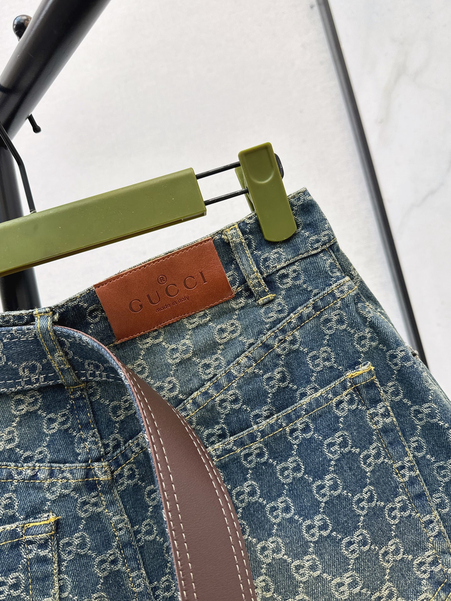 26SS NEW logo jacquard skirt