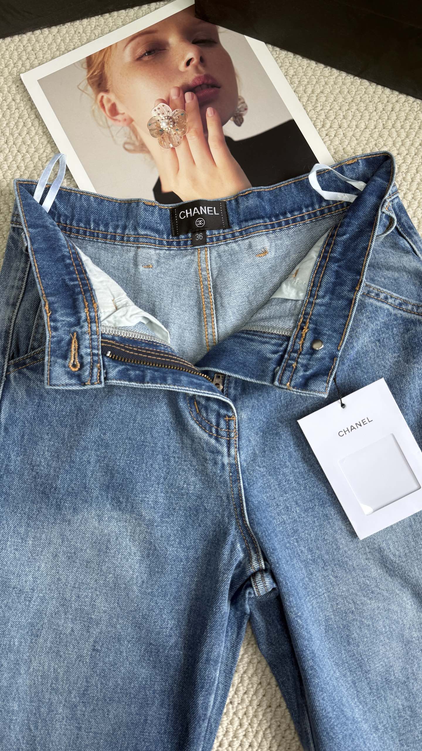 🔥HEISS🔥26SS NEUE Jennie Jeans im gleichen Stil