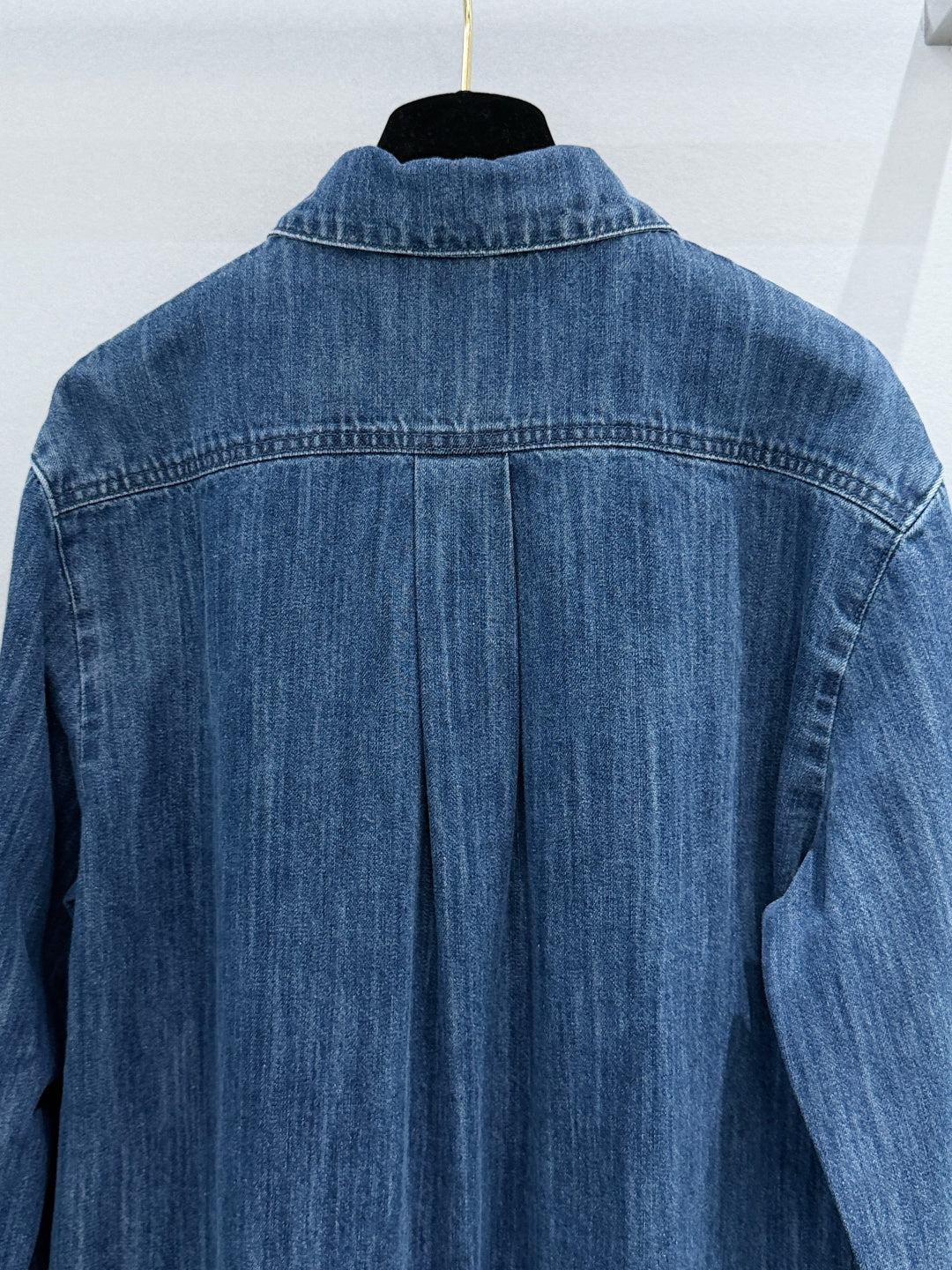 🔥Höchste Qualität🔥26SS NEUE blaue Jeanshemdjacke mit Waschung