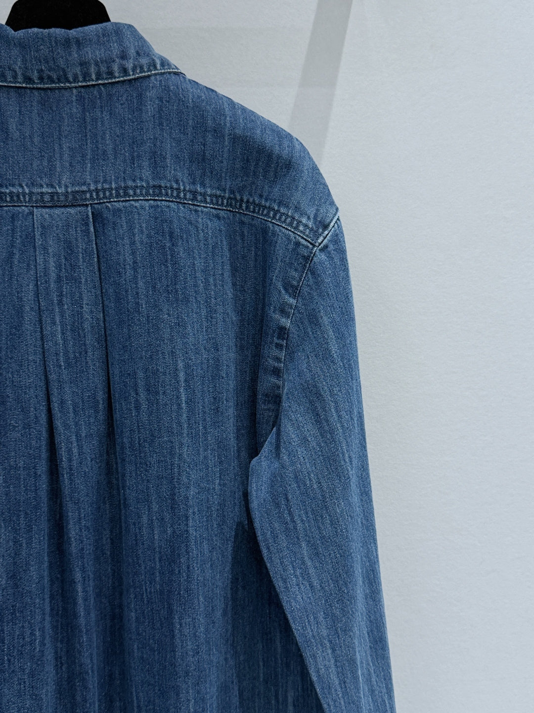 🔥Höchste Qualität🔥26SS NEUE blaue Jeanshemdjacke mit Waschung