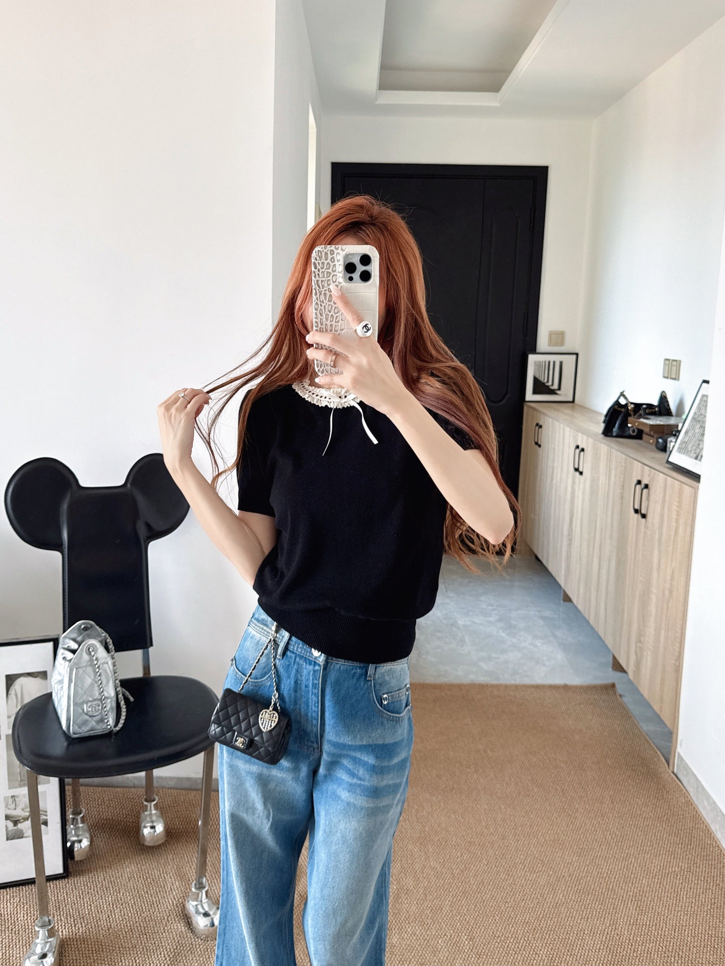 26SS NEW Age-reducing French sweater