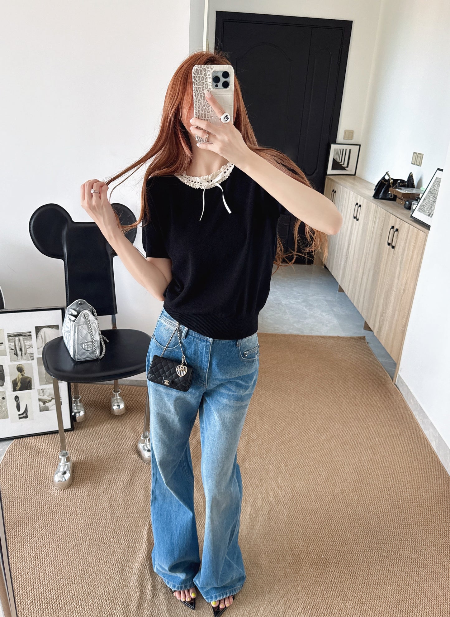 26SS NEW Age-reducing French sweater
