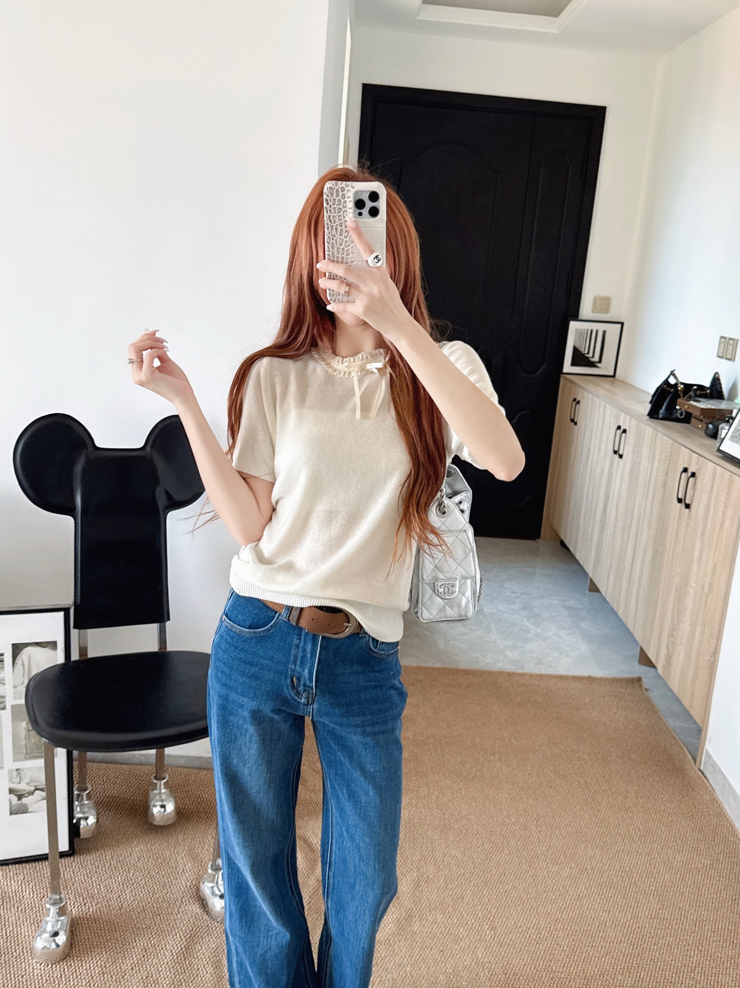 26SS NEW Age-reducing French sweater