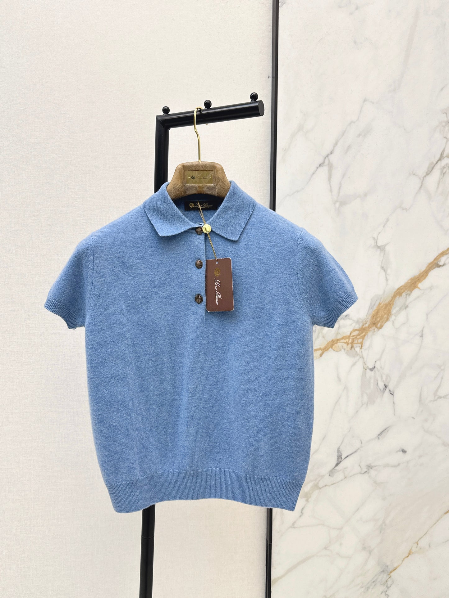 26SS NEW Hollow round neck age-reducing knitted sweater