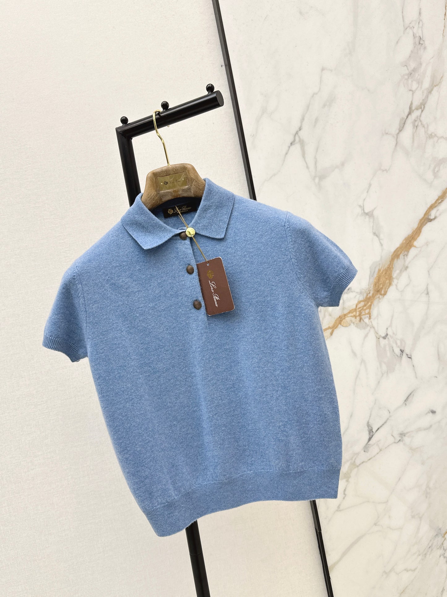 26SS NEW Hollow round neck age-reducing knitted sweater
