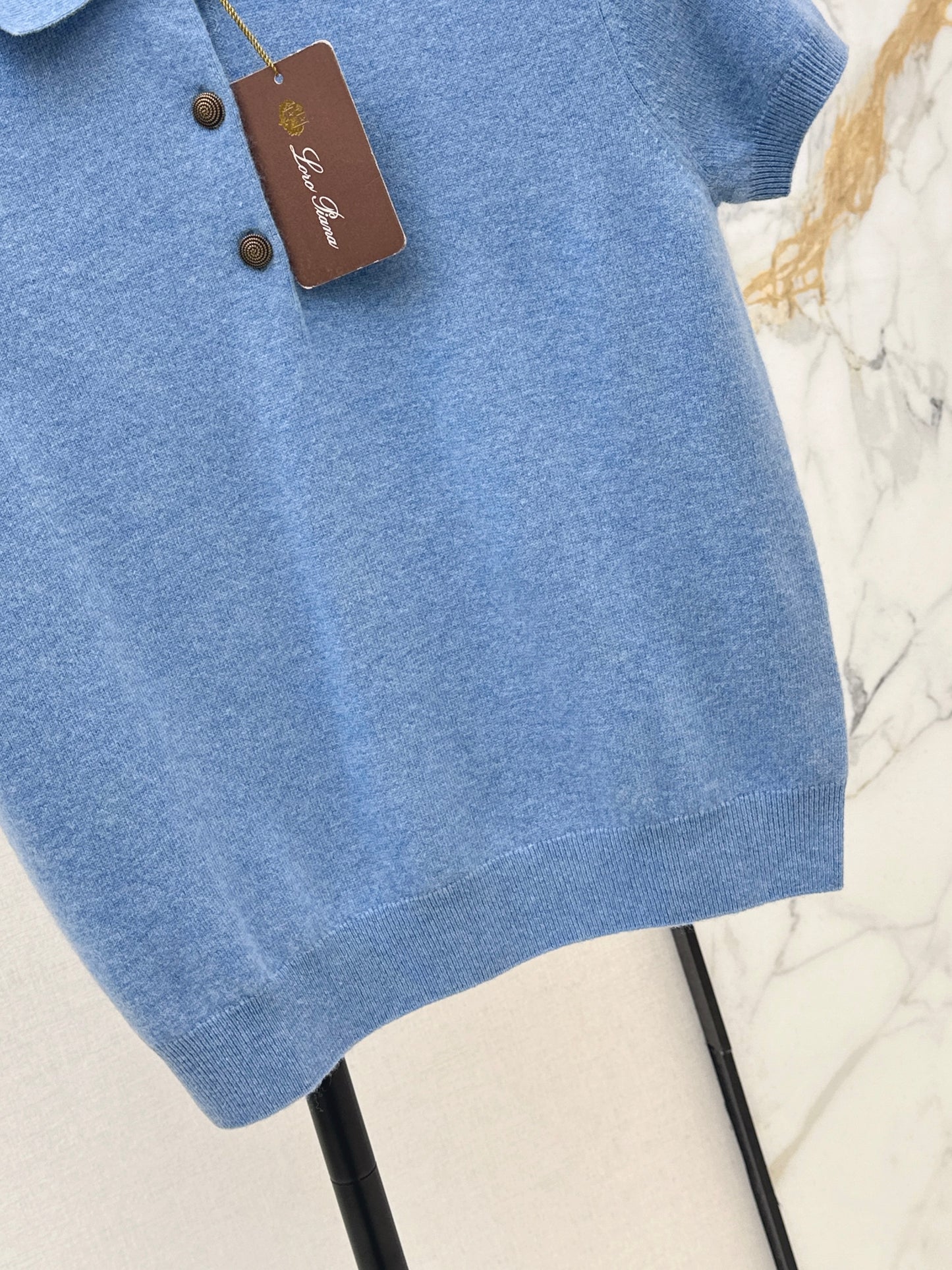 26SS NEW Hollow round neck age-reducing knitted sweater