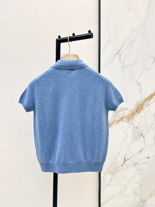 26SS NEW Hollow round neck age-reducing knitted sweater