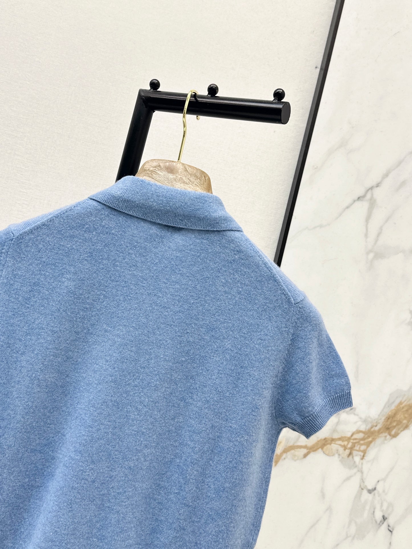 26SS NEW Hollow round neck age-reducing knitted sweater