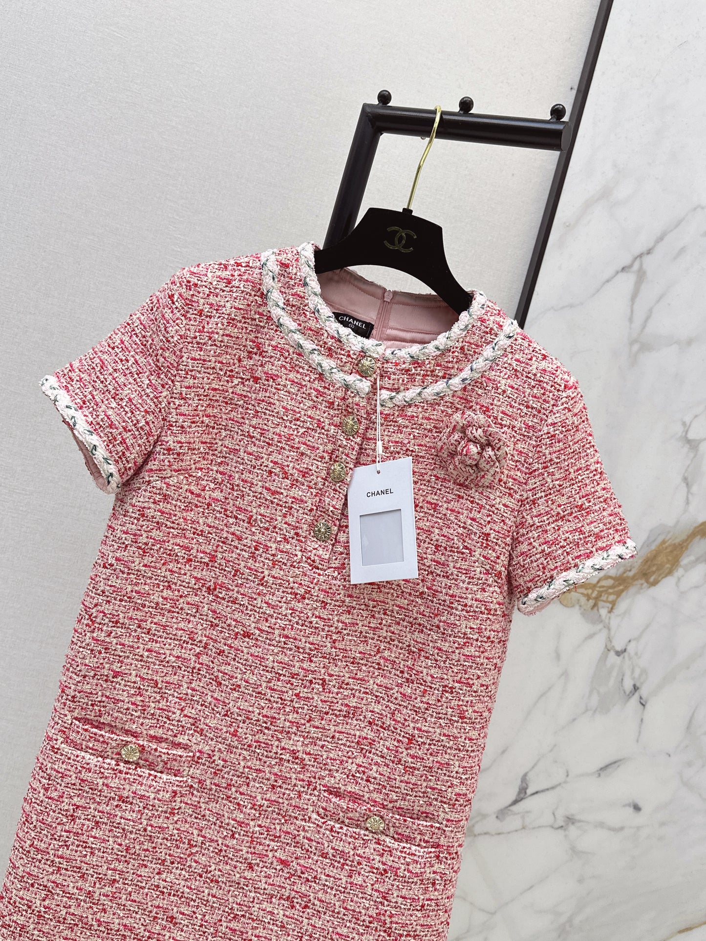 26SS NEW woven sleeveless dress