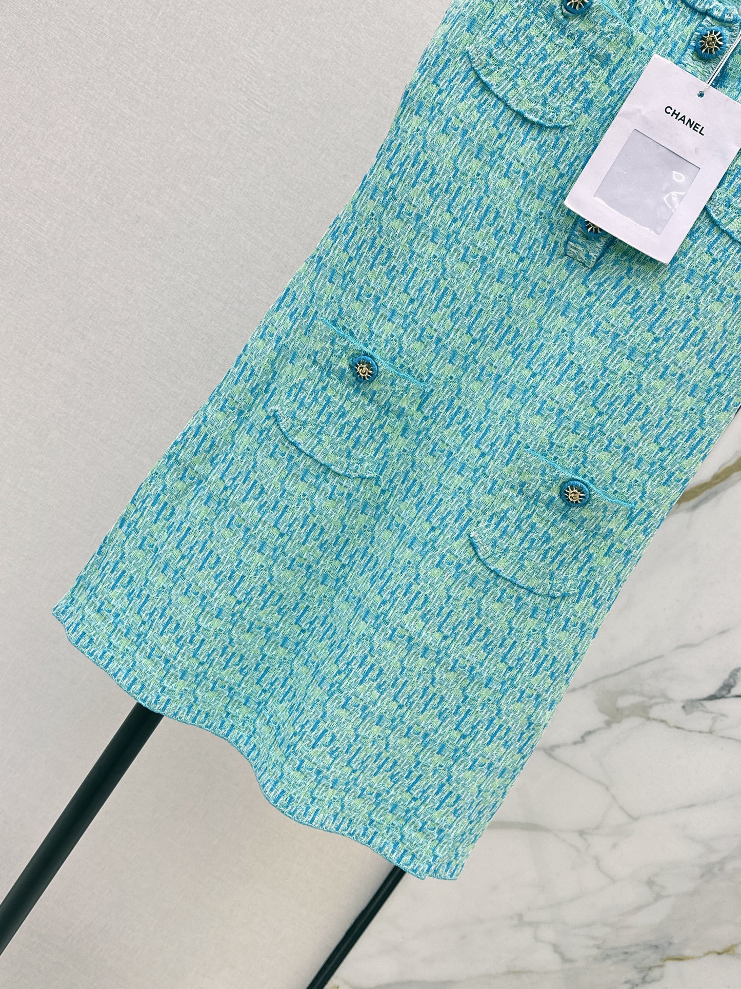 26SS NEW Socialite wears knitted vest dress