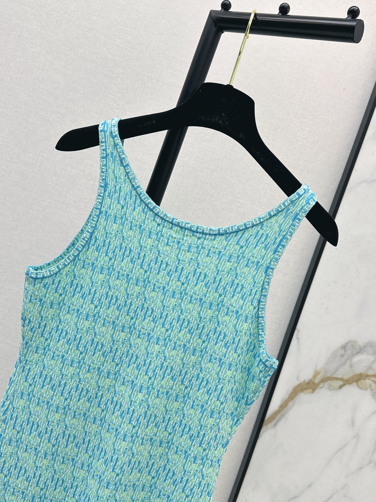 26SS NEW Socialite wears knitted vest dress