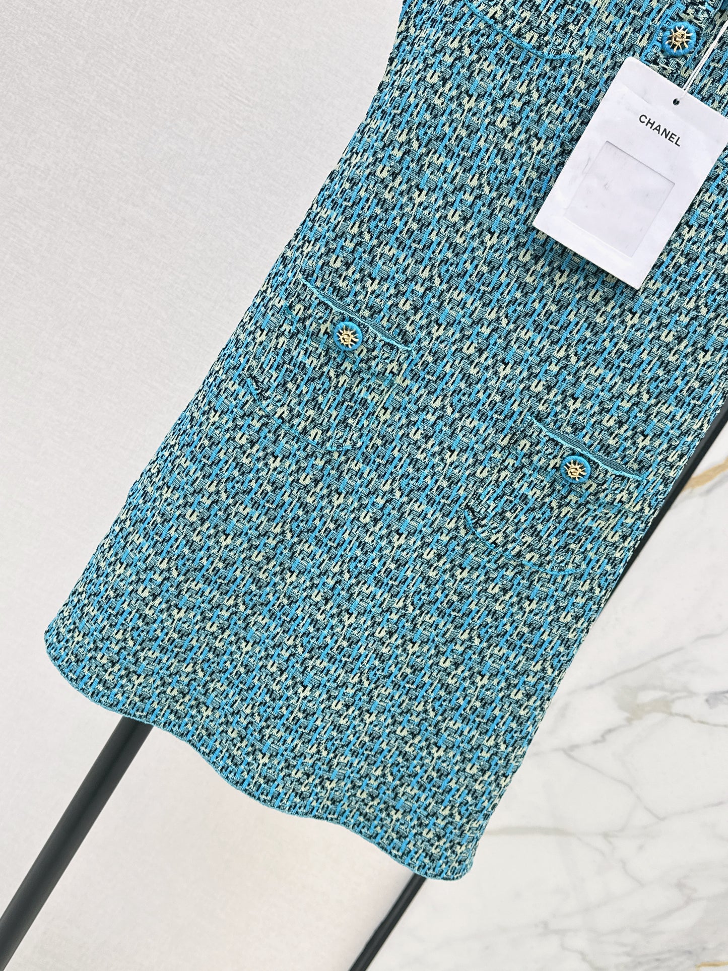 26SS NEW Socialite wears knitted vest dress