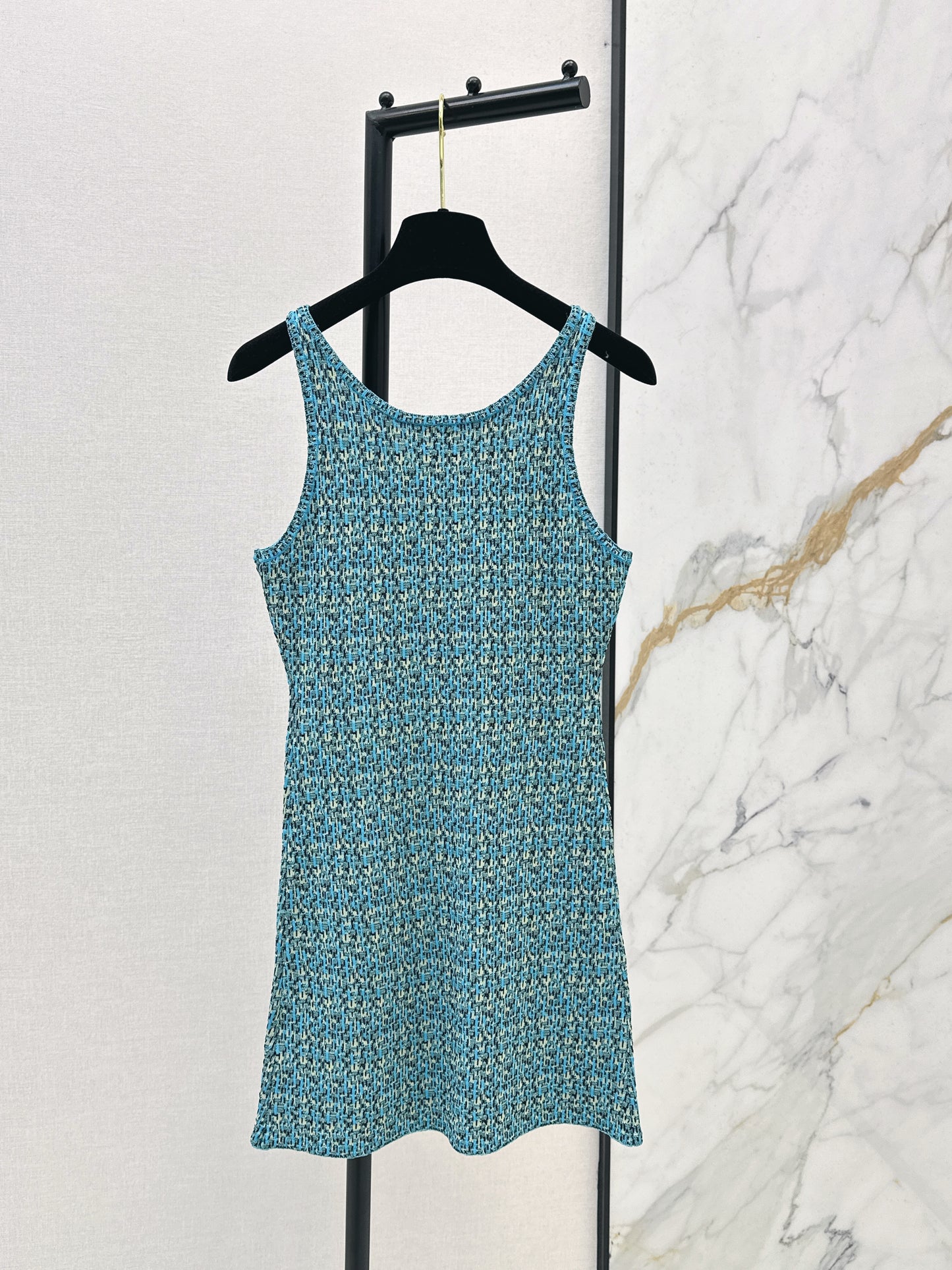 26SS NEW Socialite wears knitted vest dress