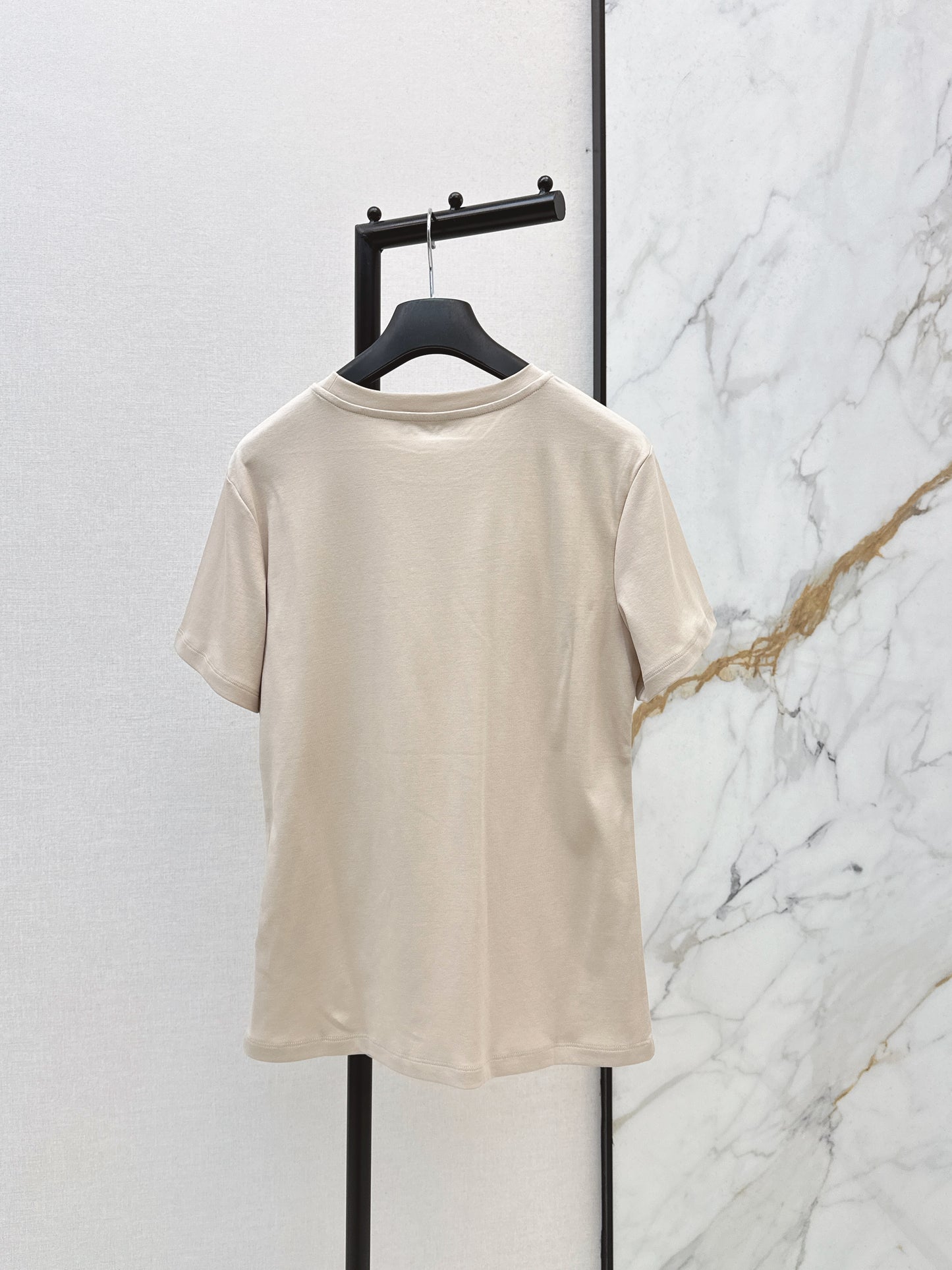 26SS NEW letter embroidered T-shirt