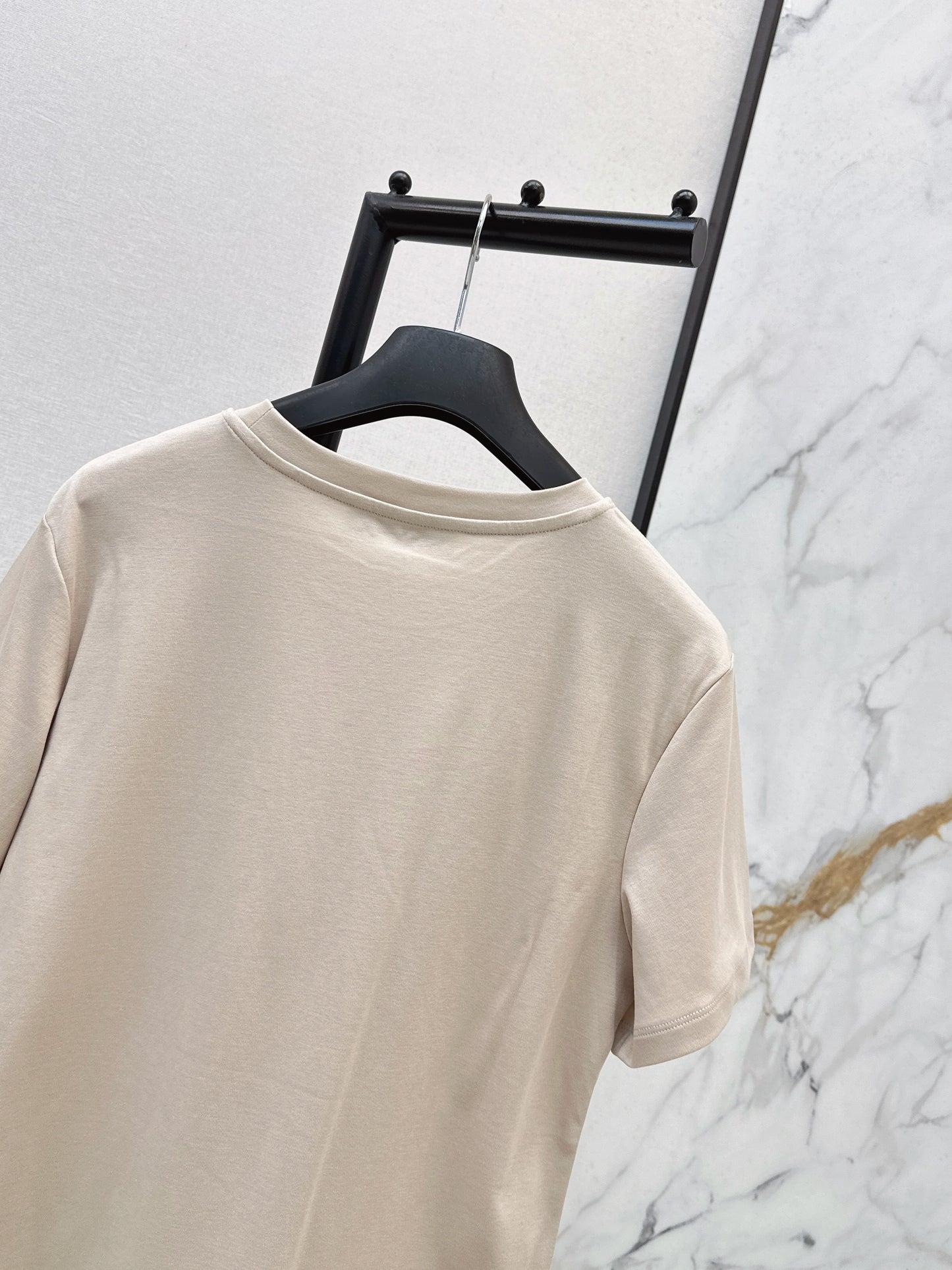 26SS NEW letter embroidered T-shirt