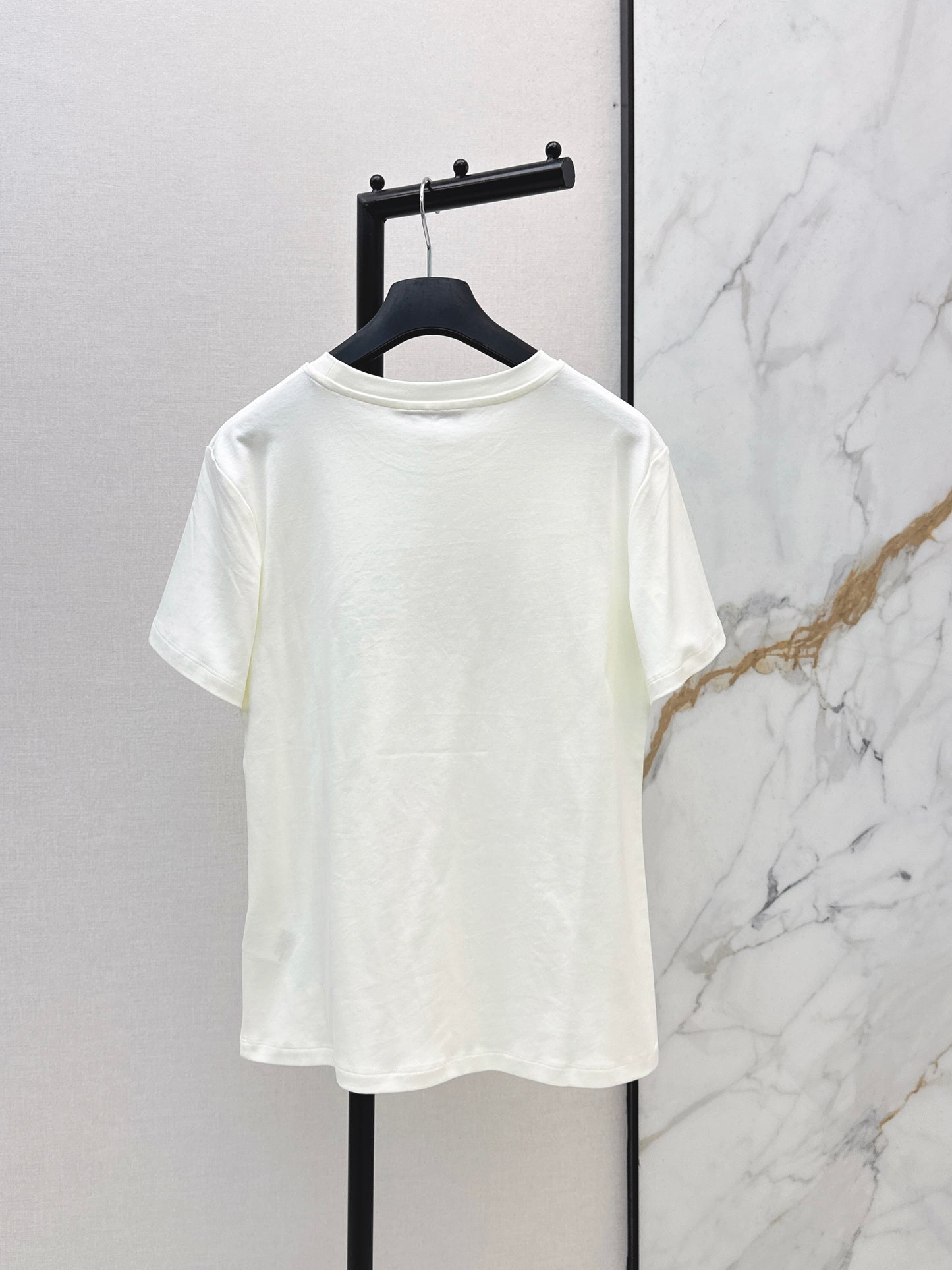 26SS NEW letter embroidered T-shirt