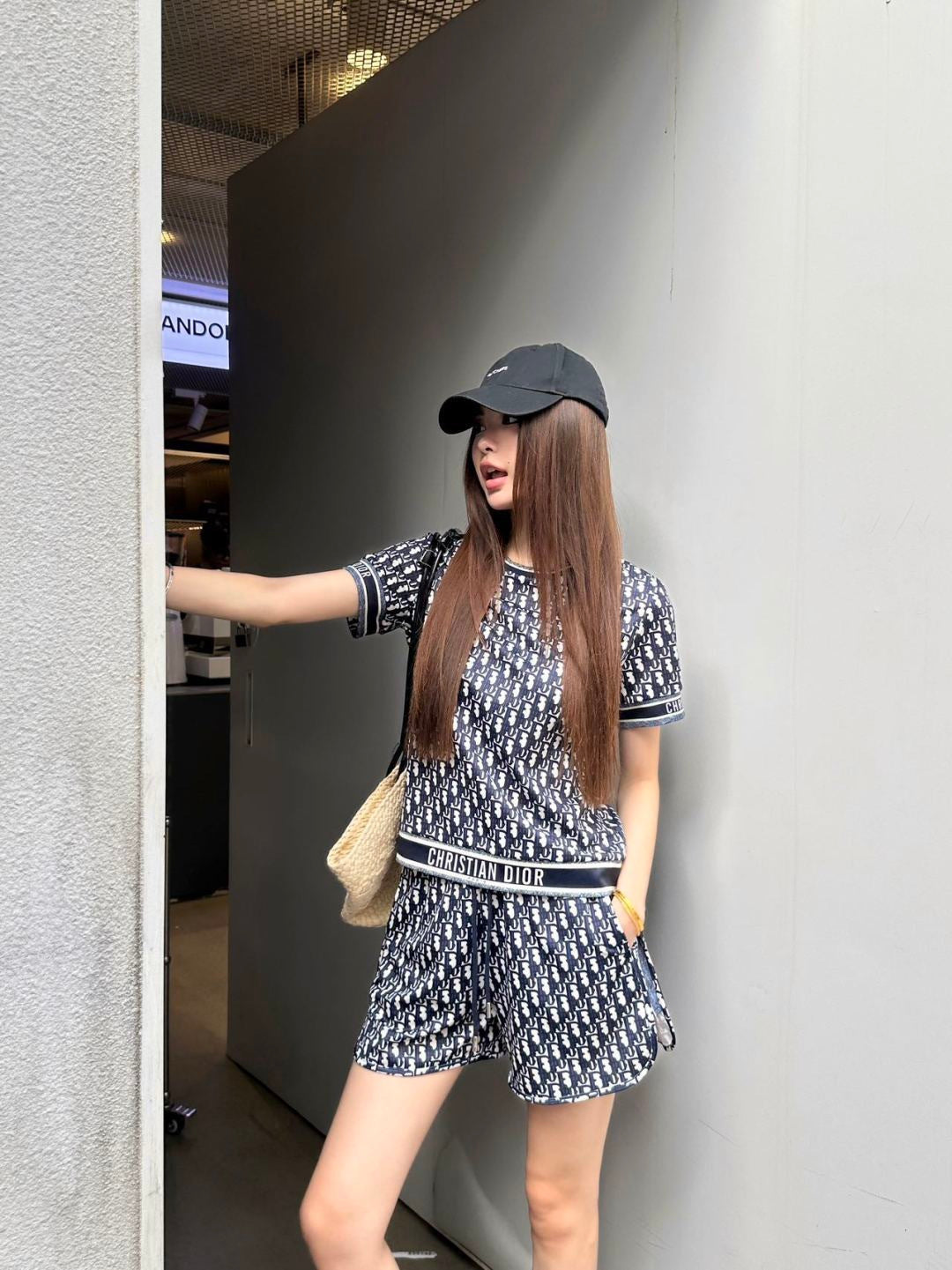 26SS NEW logo printed casual suit