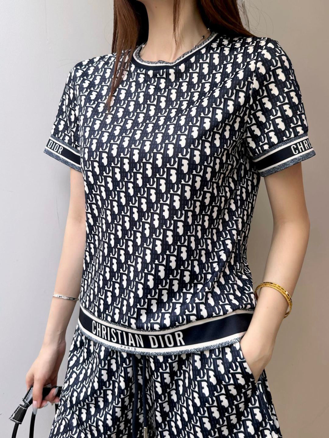 26SS NEW logo printed casual suit