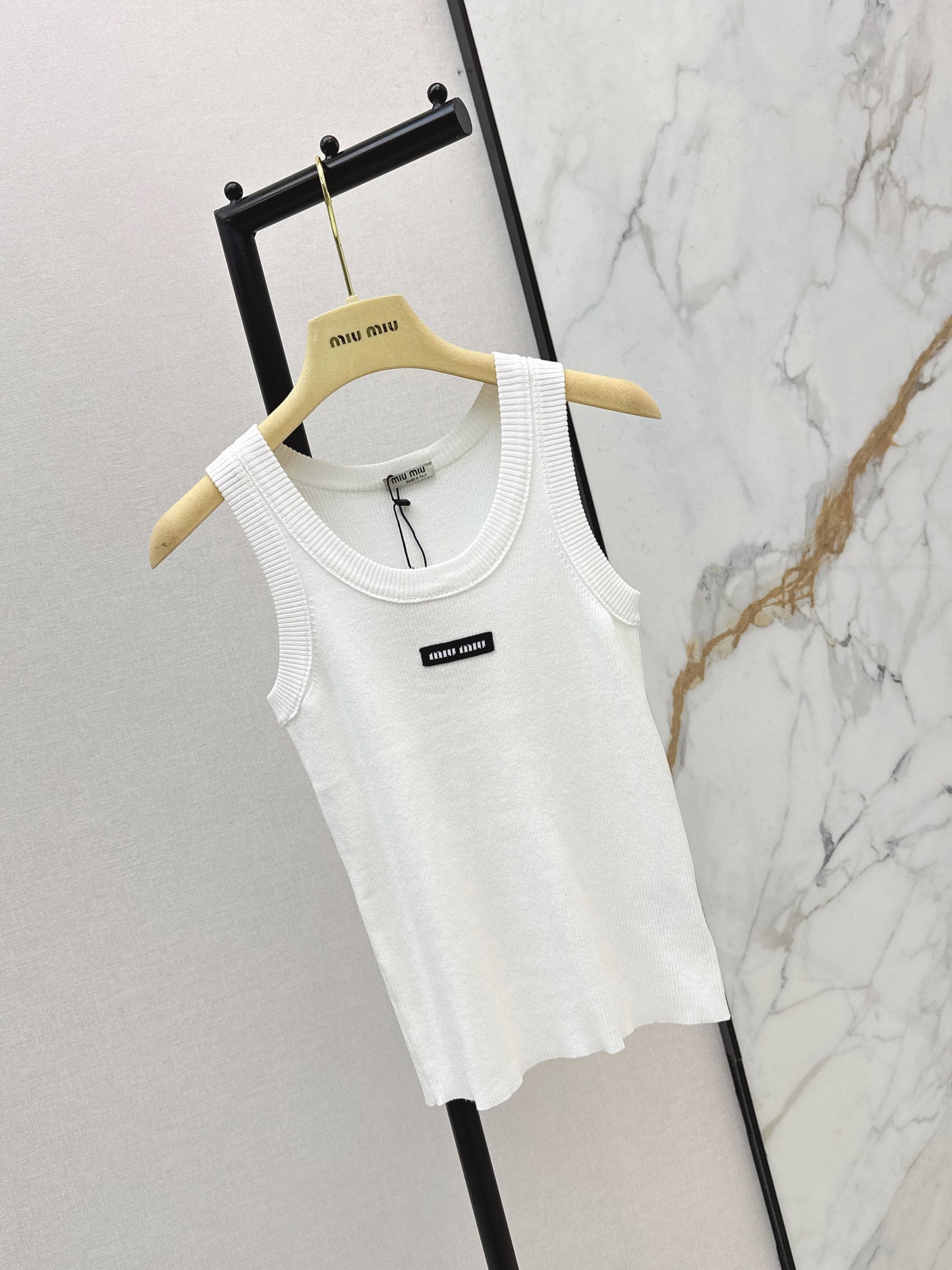 26SS NEW Logo-embellished sleeveless tank top