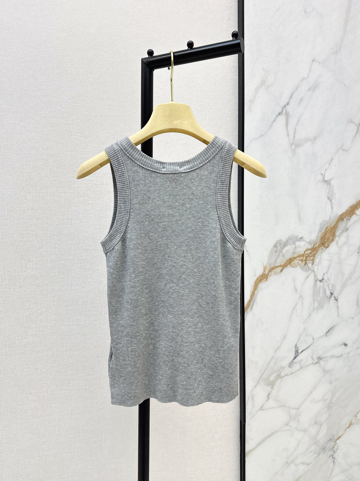 26SS NEW Logo-embellished sleeveless tank top