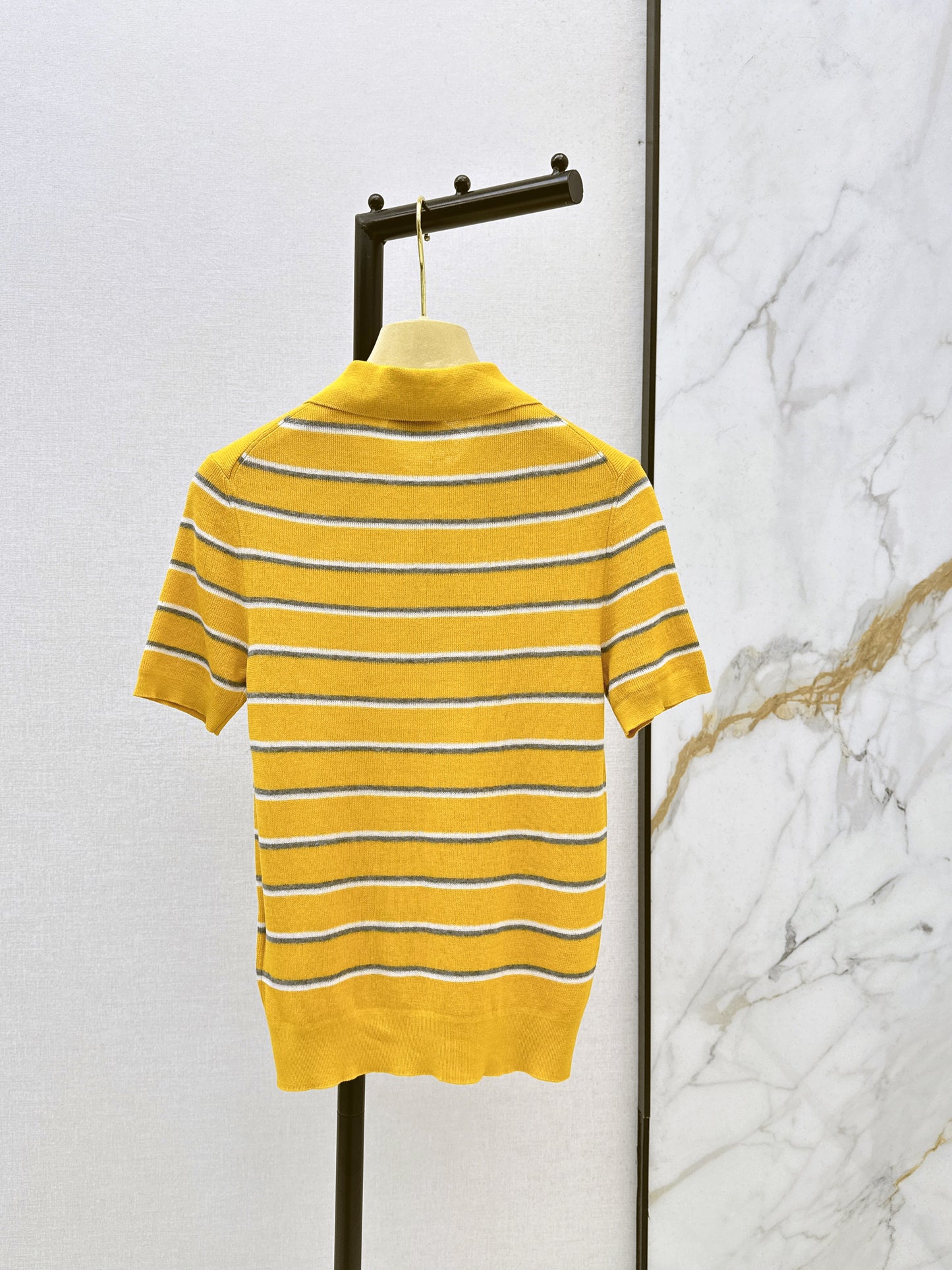 🔥Highest Quality🔥26SS NEW Striped Polo Short-Sleeved Shirt