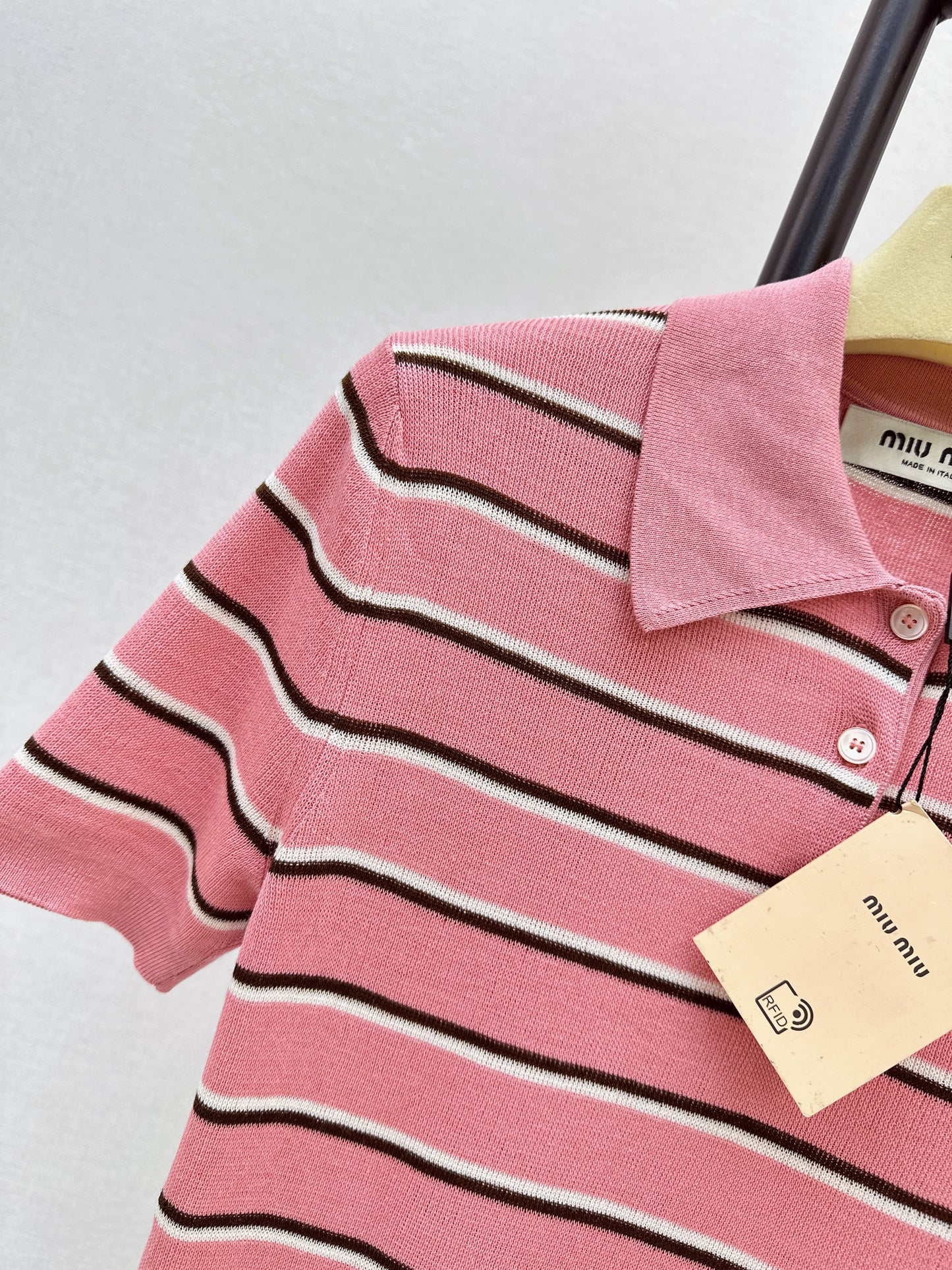 🔥Highest Quality🔥26SS NEW Striped Polo Short-Sleeved Shirt