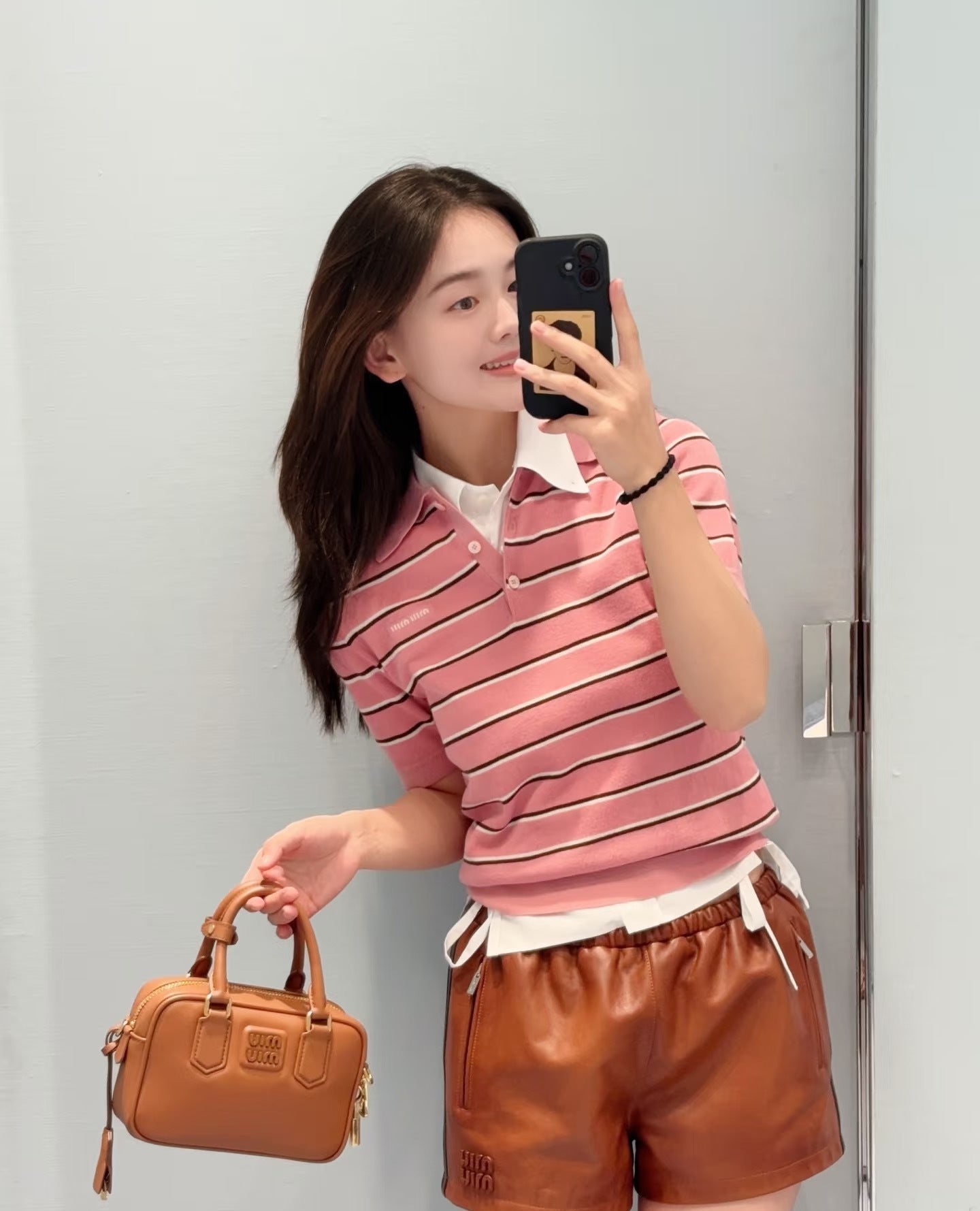 🔥Highest Quality🔥26SS NEW Striped Polo Short-Sleeved Shirt