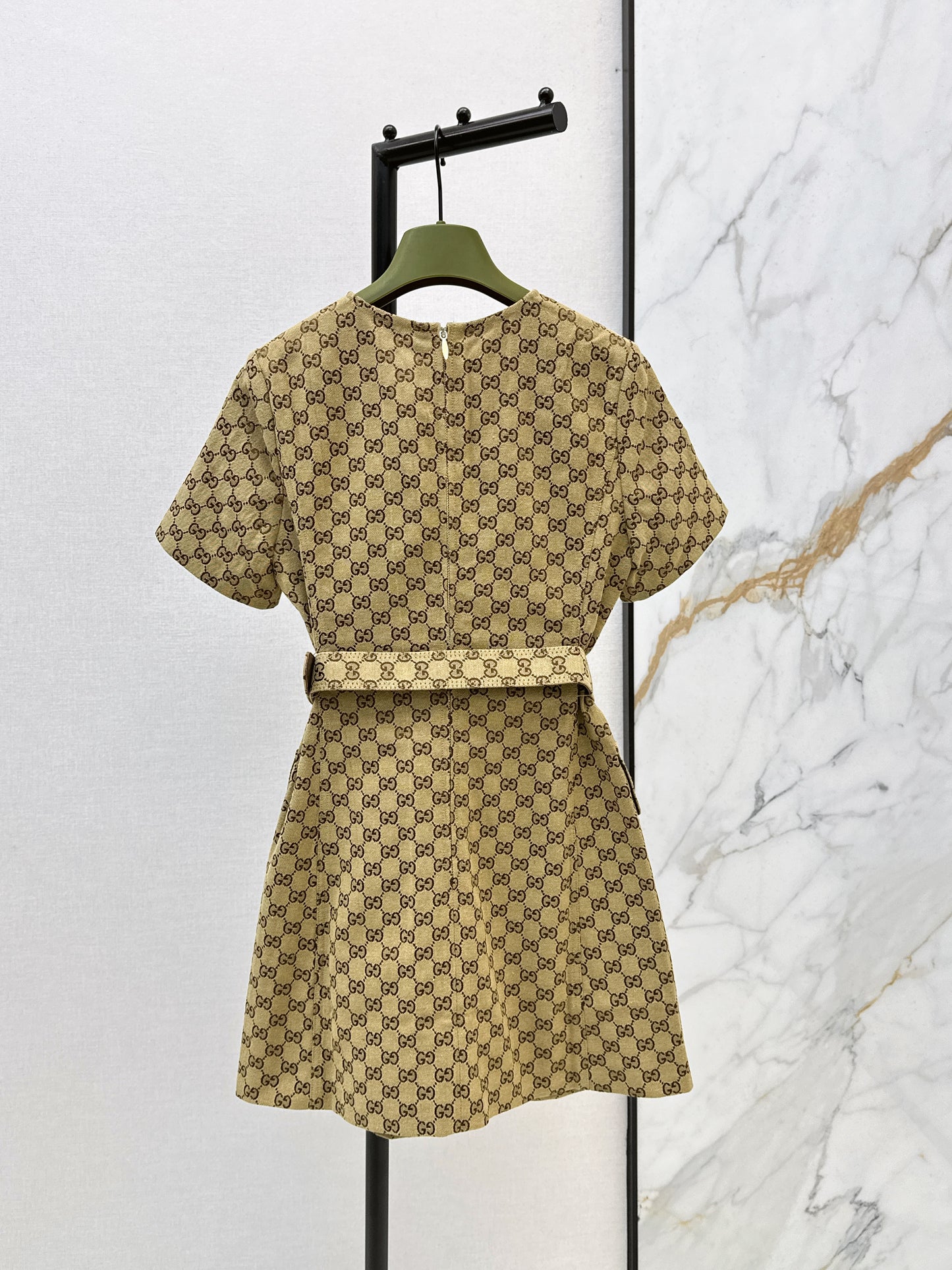 26SS NEW GG jacquard hardware embellished dress