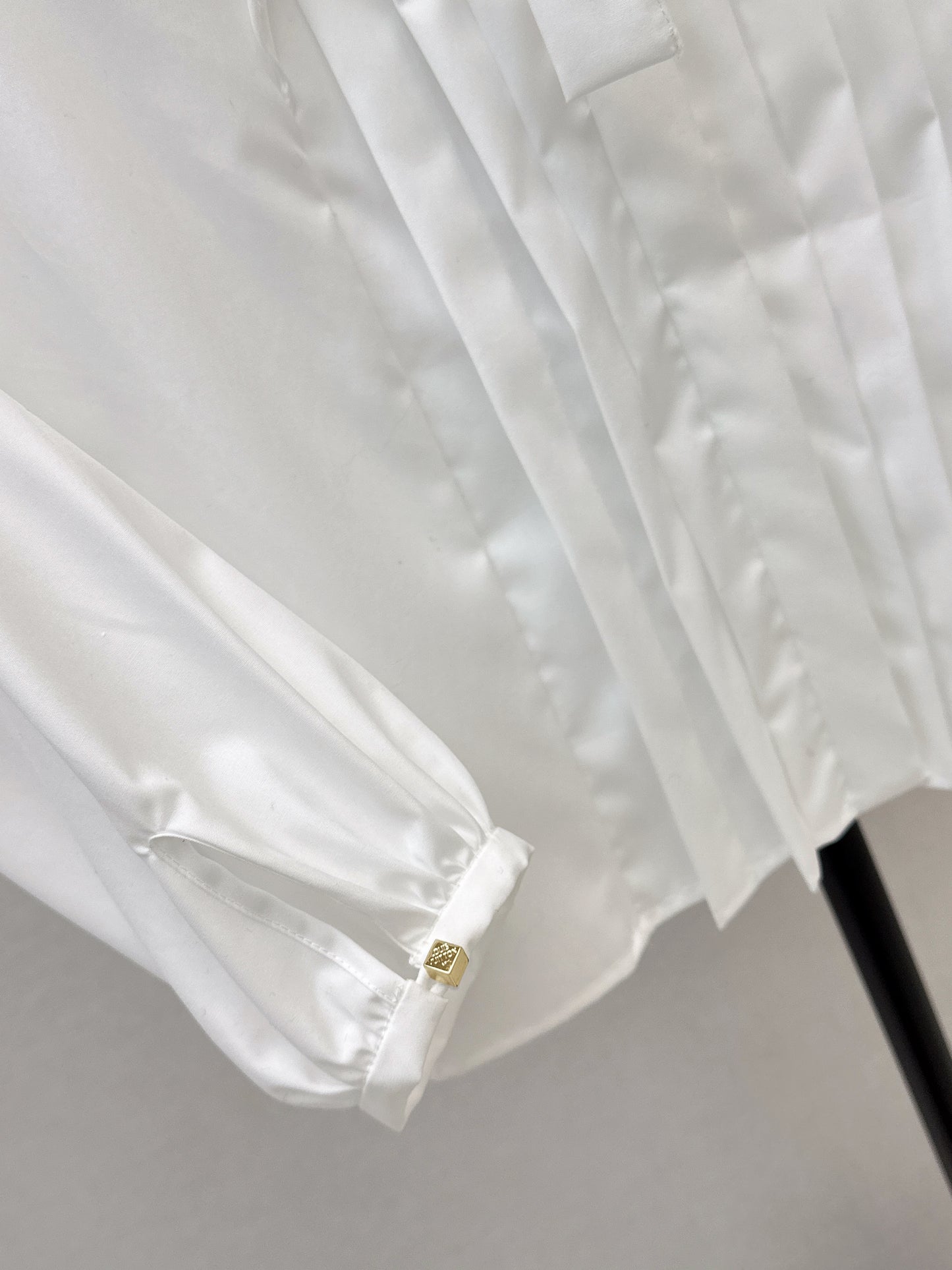 26SS NEW French romantic style ruffled lace white shirt