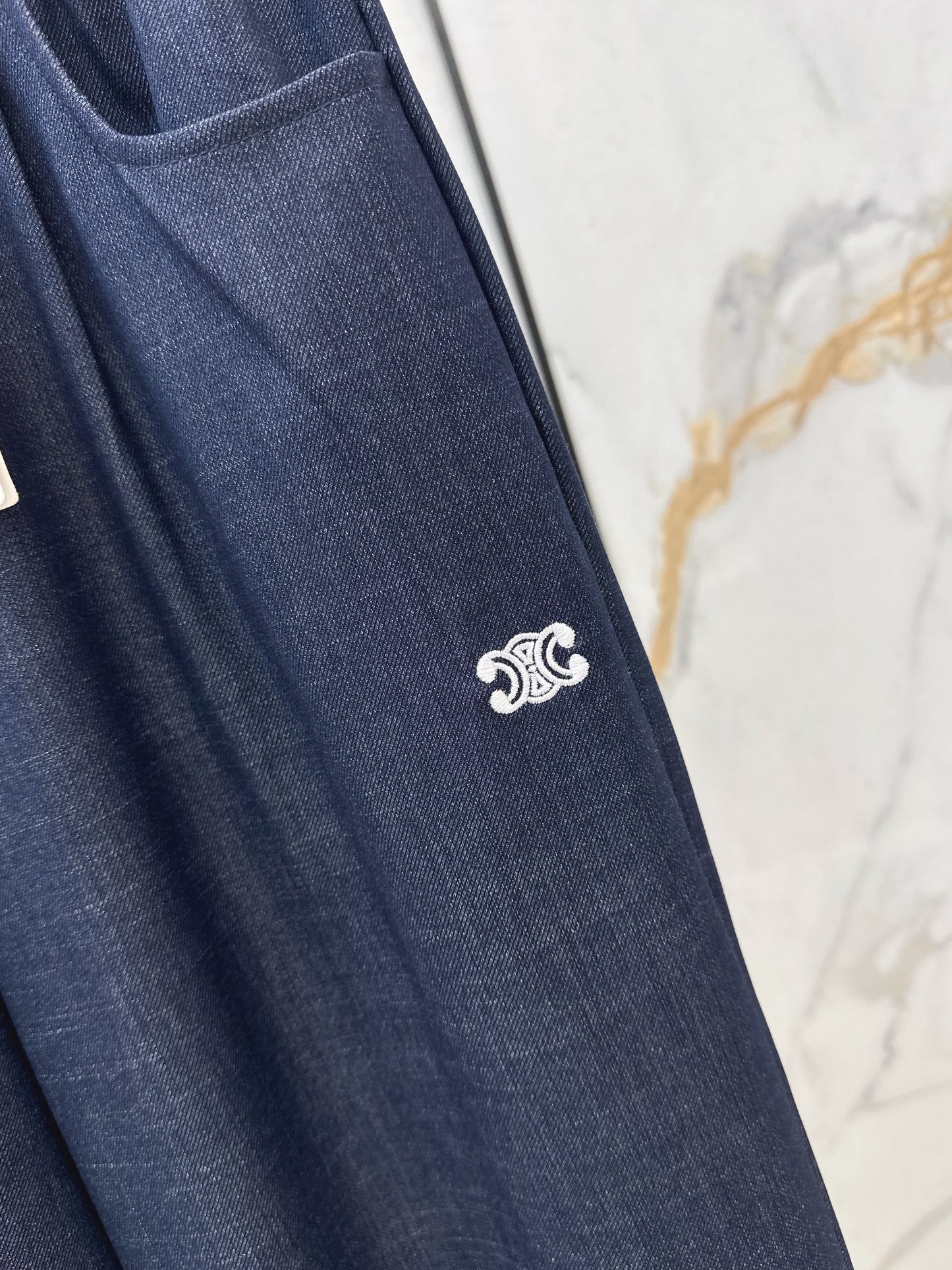 26SS NEW Tencel imitation denim straight pants