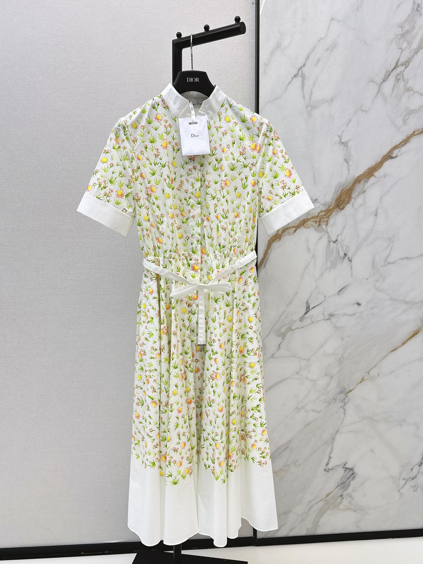 26SS NEW floral pattern long dress