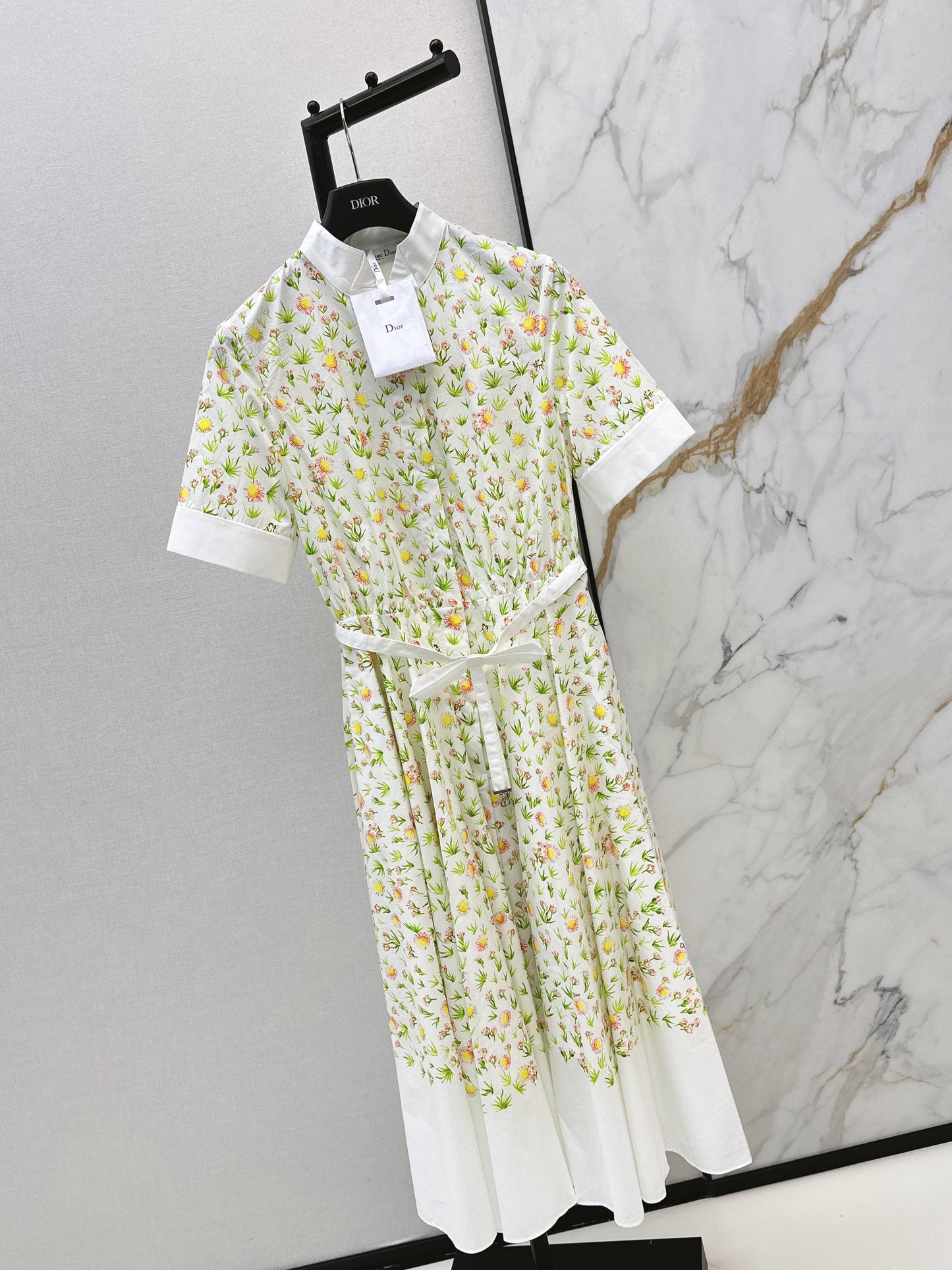 26SS NEW floral pattern long dress